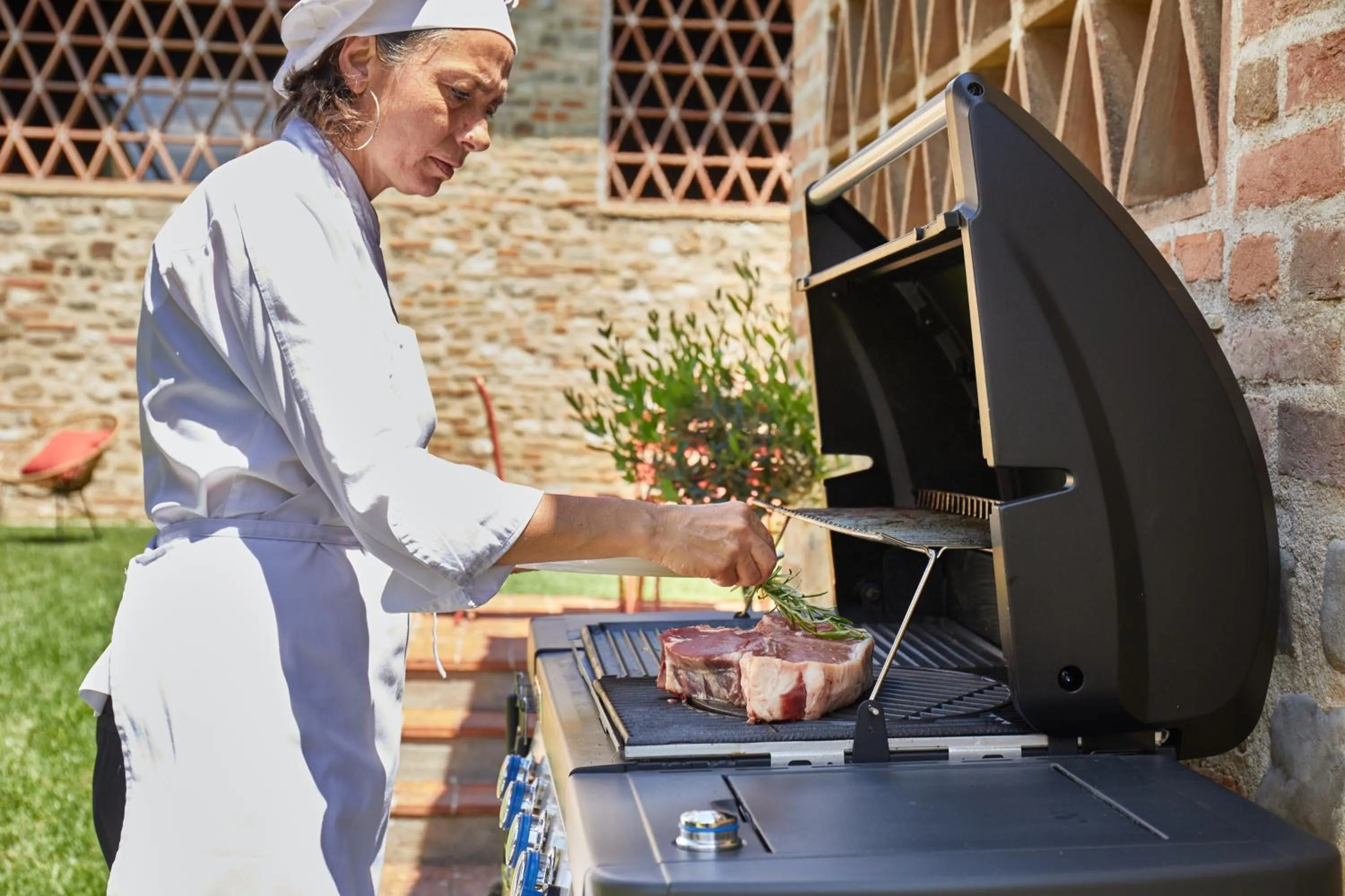 BBQ facilities in Agriturismo Borgo Scaffaia