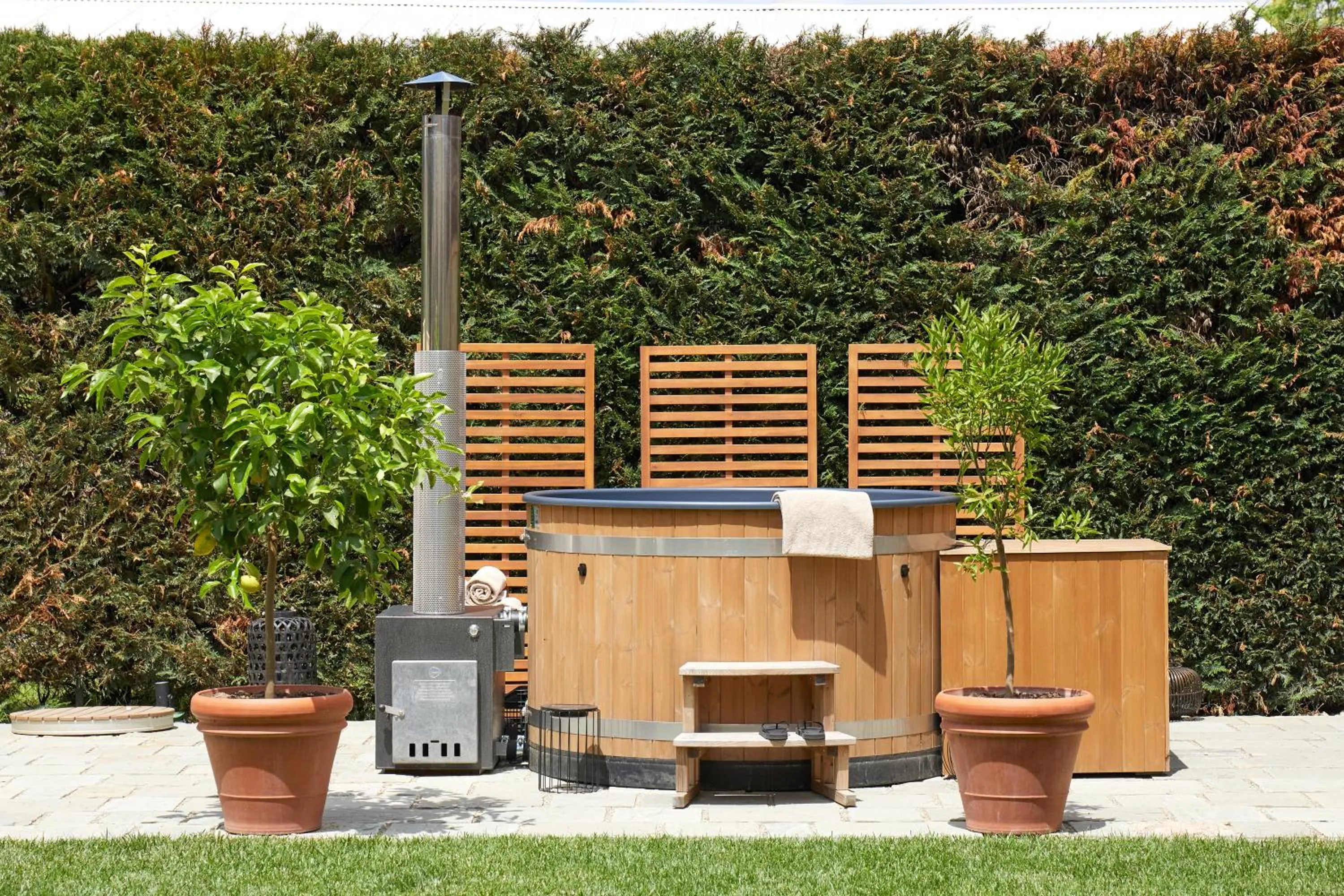 Garden in Agriturismo Borgo Scaffaia