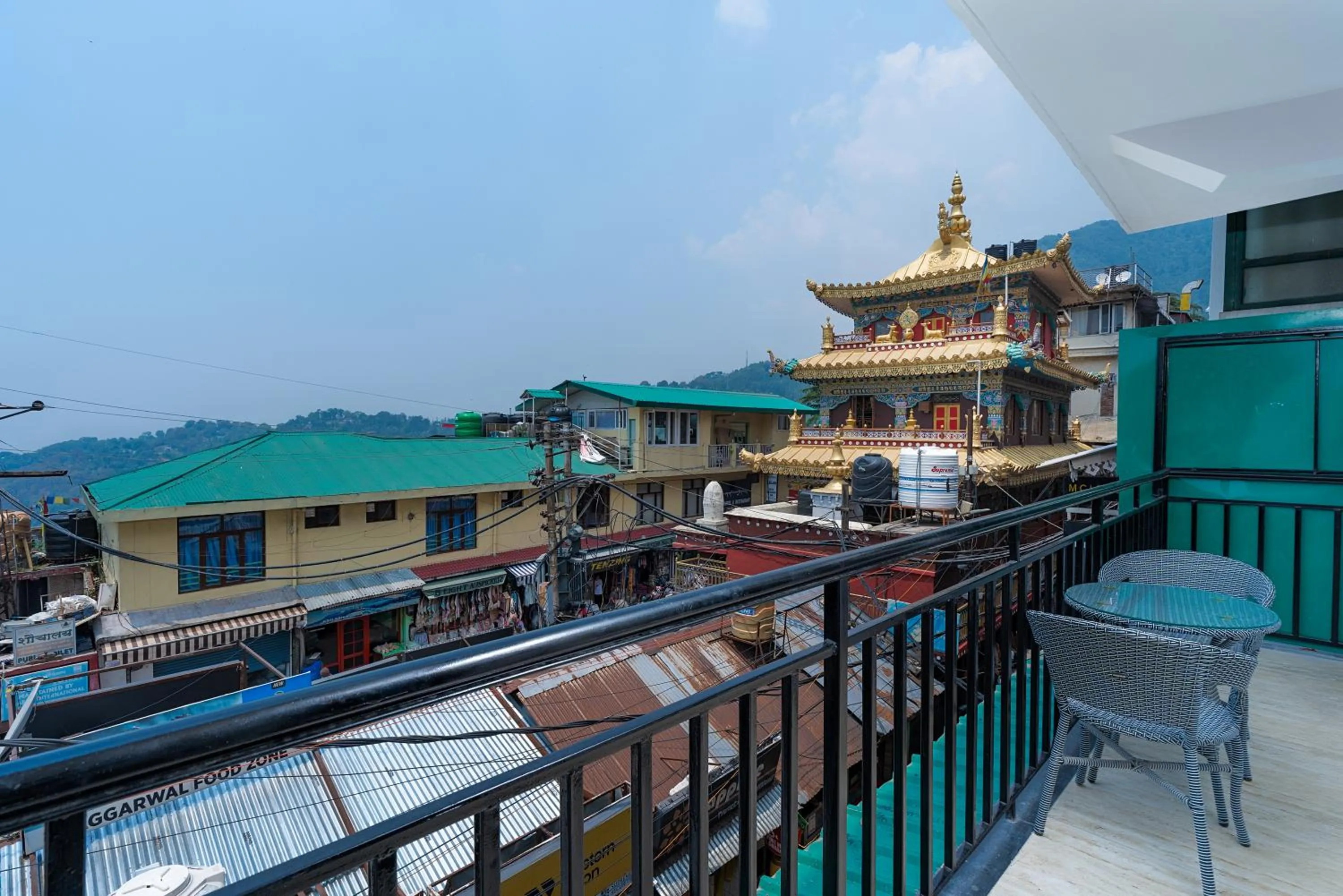 Balcony/Terrace in Hotel Buddha's Abode- Best Hotel in McleodGanj Main Market