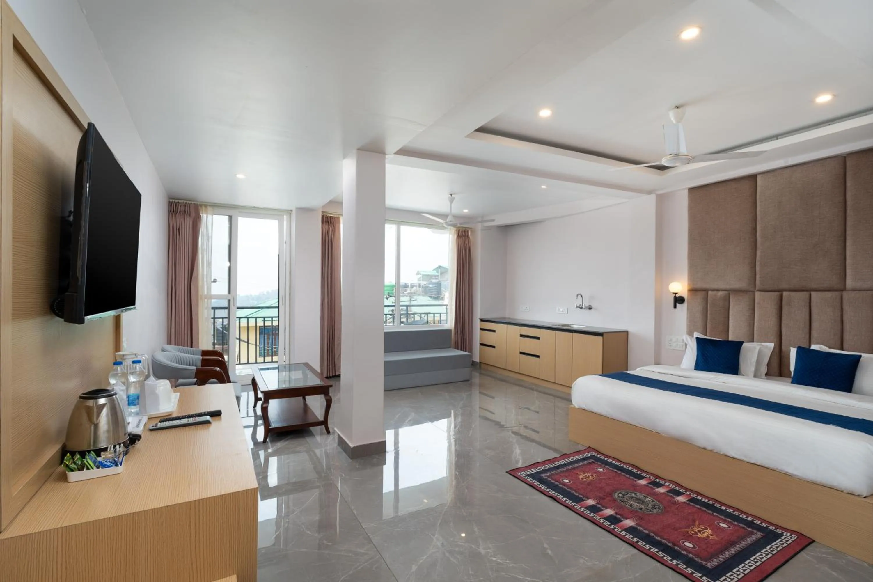 Bed in Hotel Buddha's Abode- Best Hotel in McleodGanj Main Market