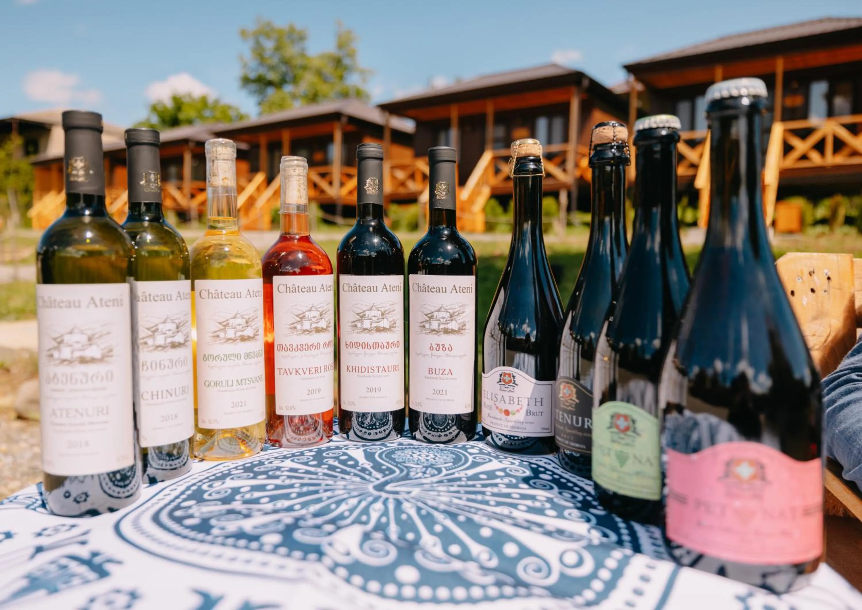 Drinks in Chateau Ateni Cottages