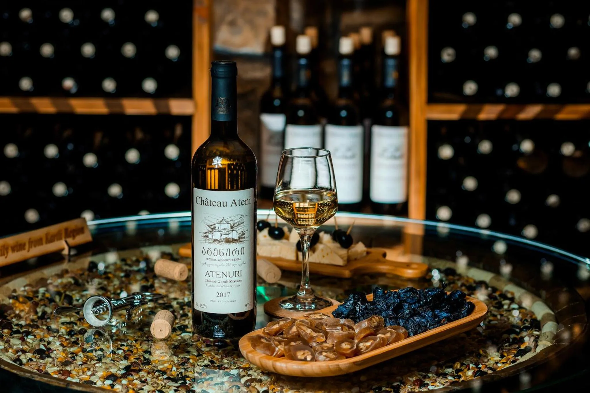 Alcoholic drinks in Chateau Ateni Cottages