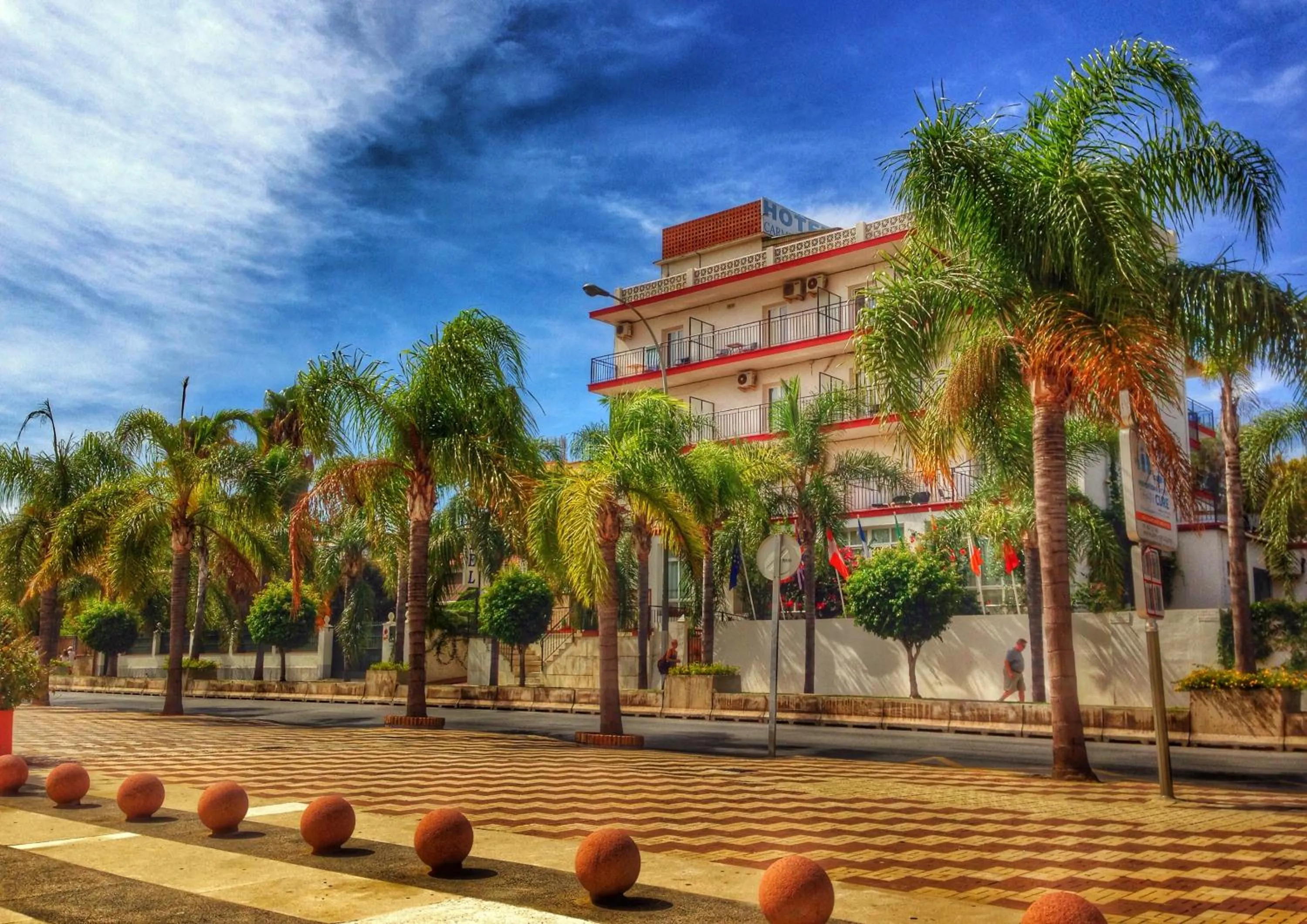 Property building in Hotel Carmen Teresa