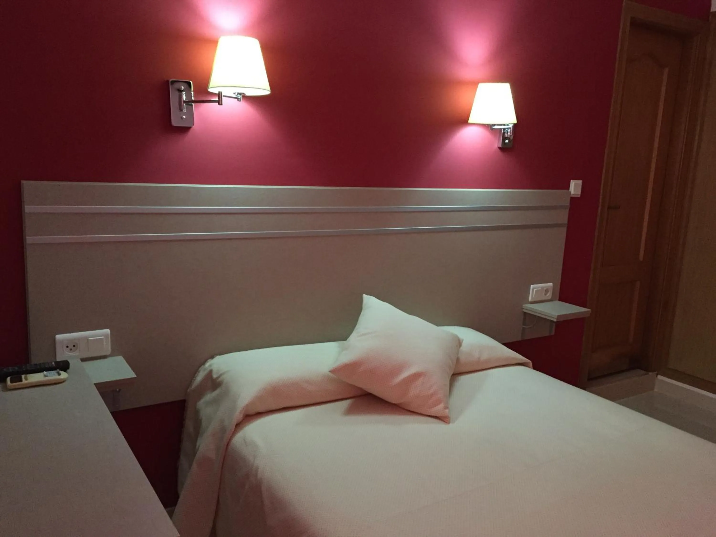 Bed in Hotel Carmen Teresa