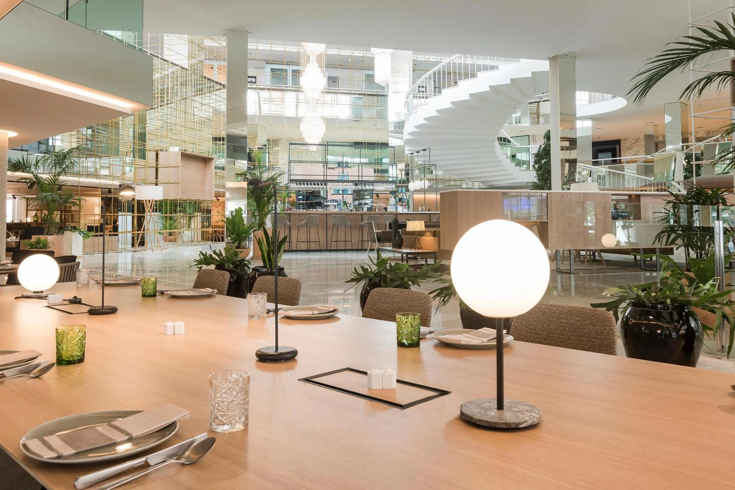 Lobby or reception in Meliá Palma Marina