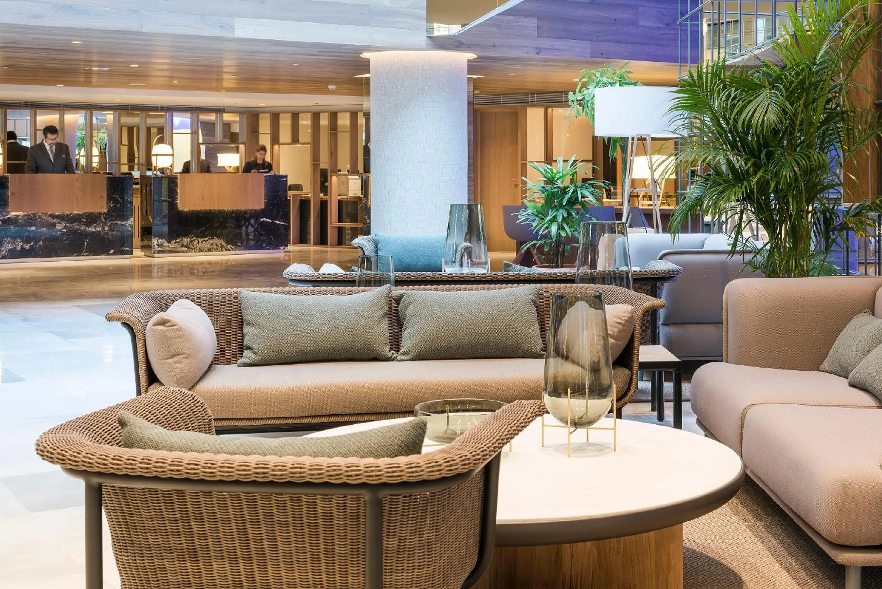 Lobby or reception in Meliá Palma Marina