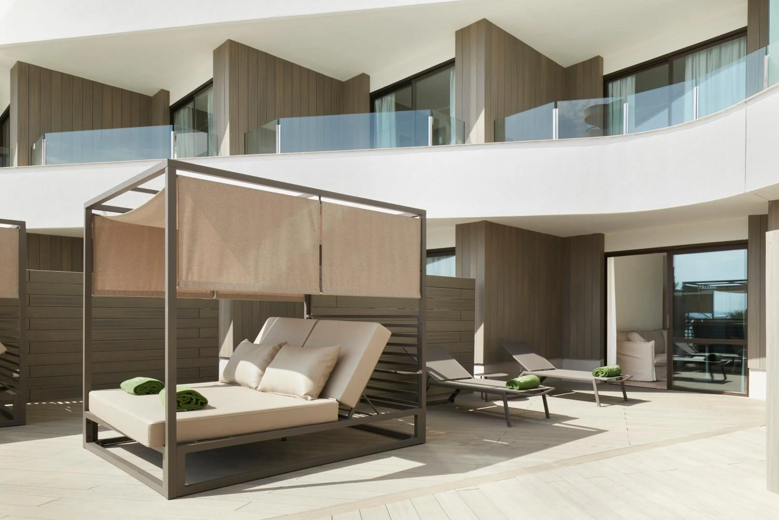 Patio in Meliá Palma Marina