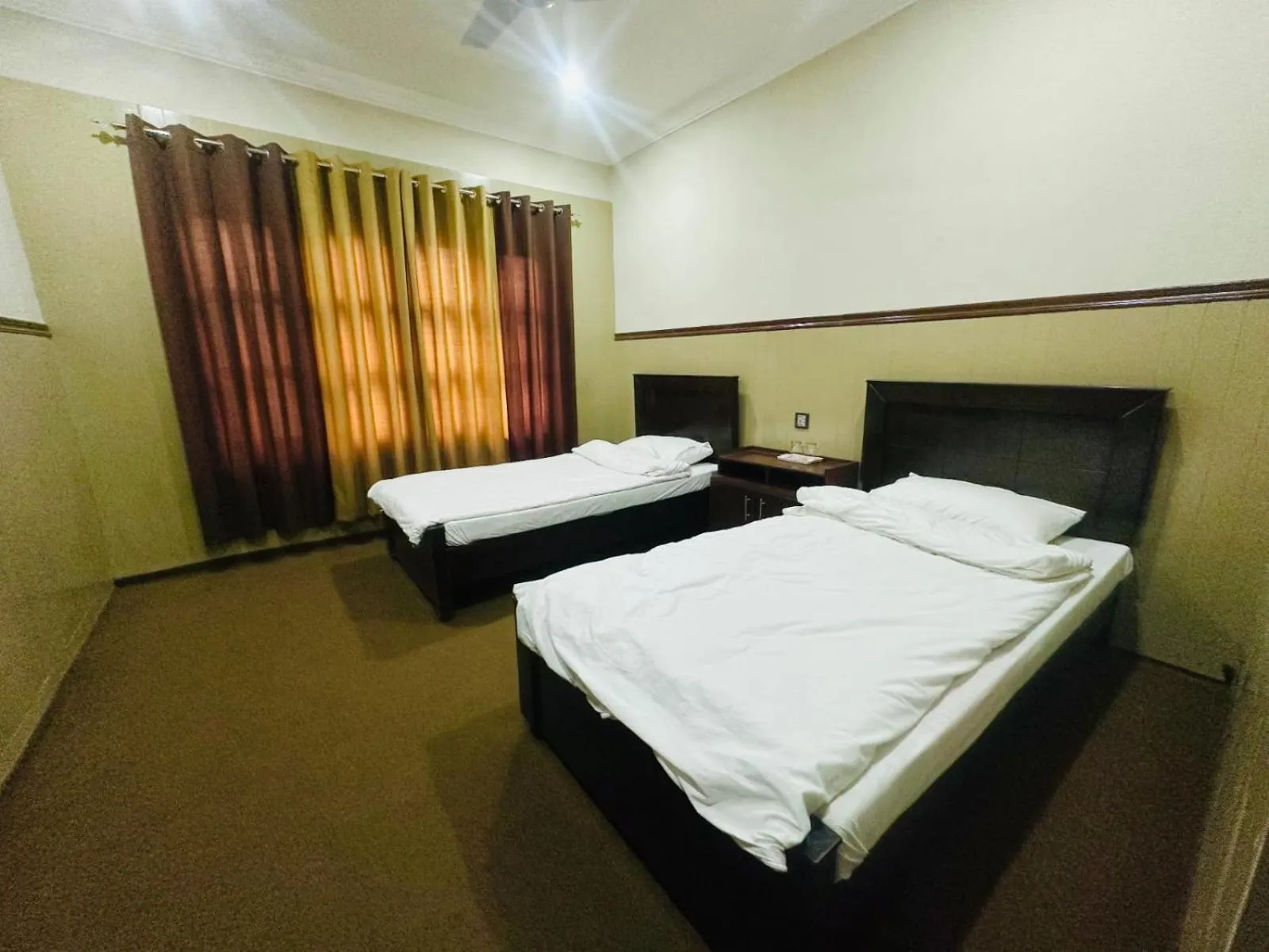 Bed in The Yak Motel