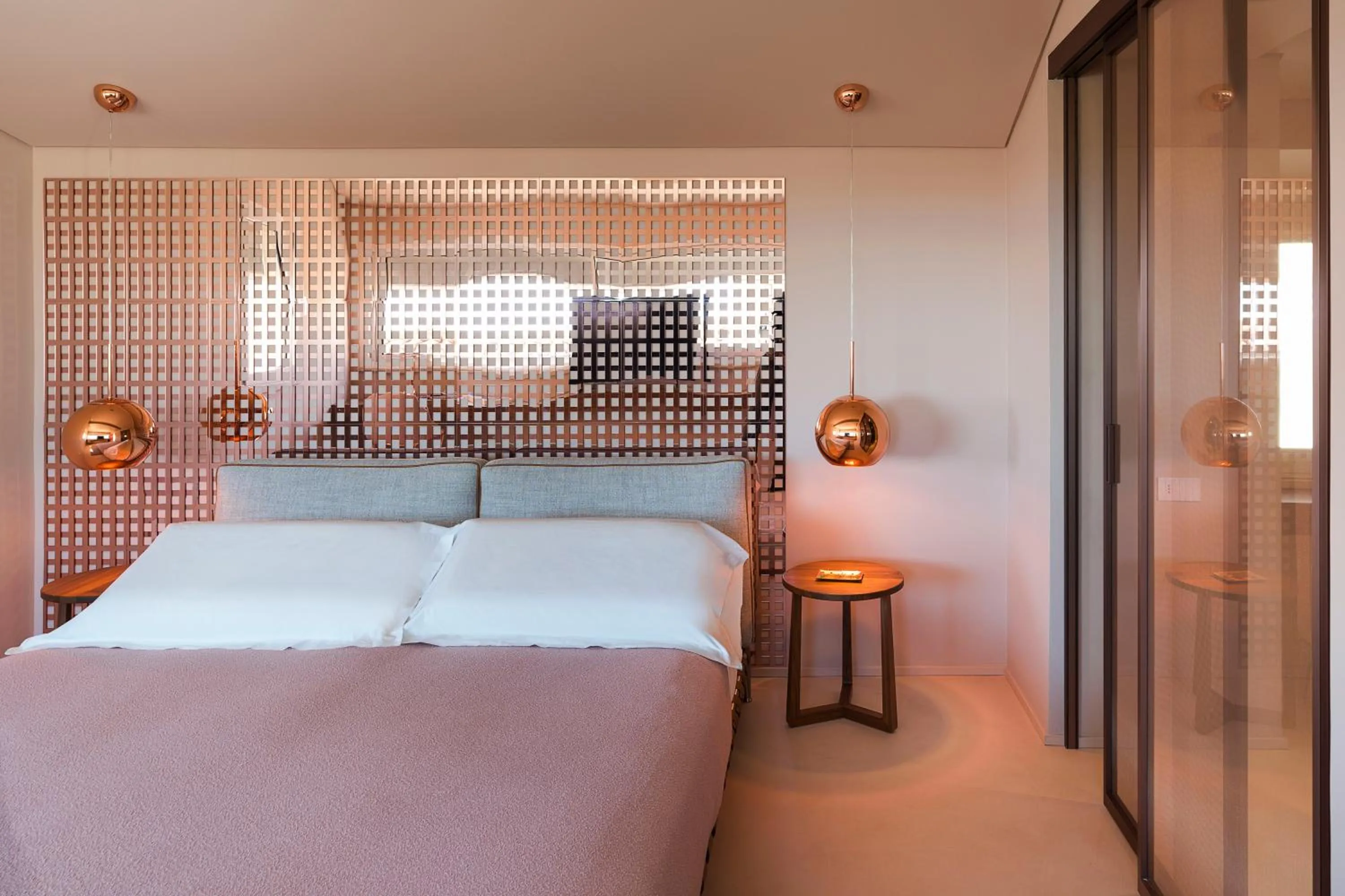 Bed in Taormina Infinity Suites