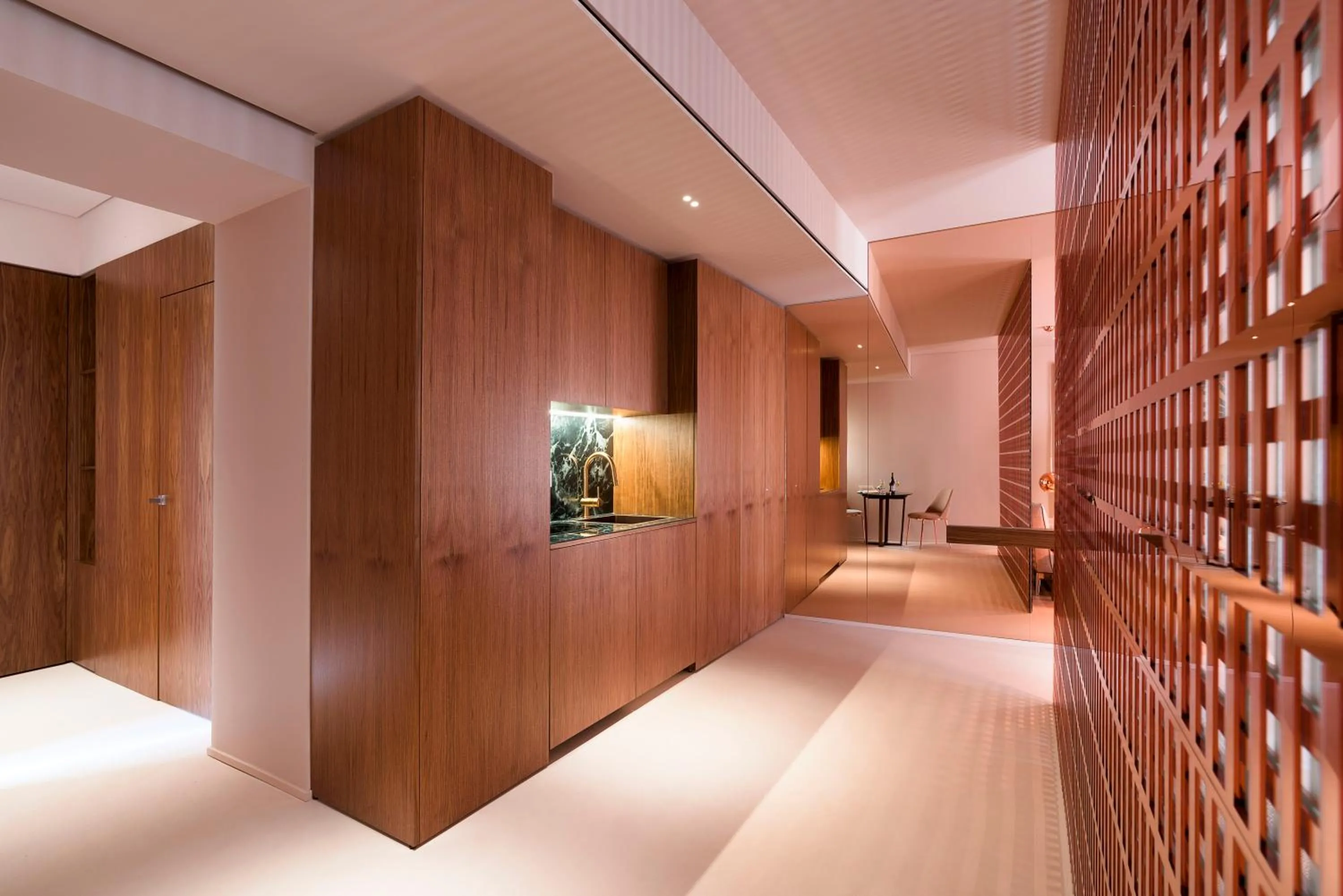 Kitchen or kitchenette in Taormina Infinity Suites