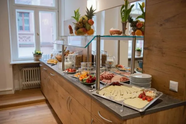 Buffet breakfast in Hotel Perkeo