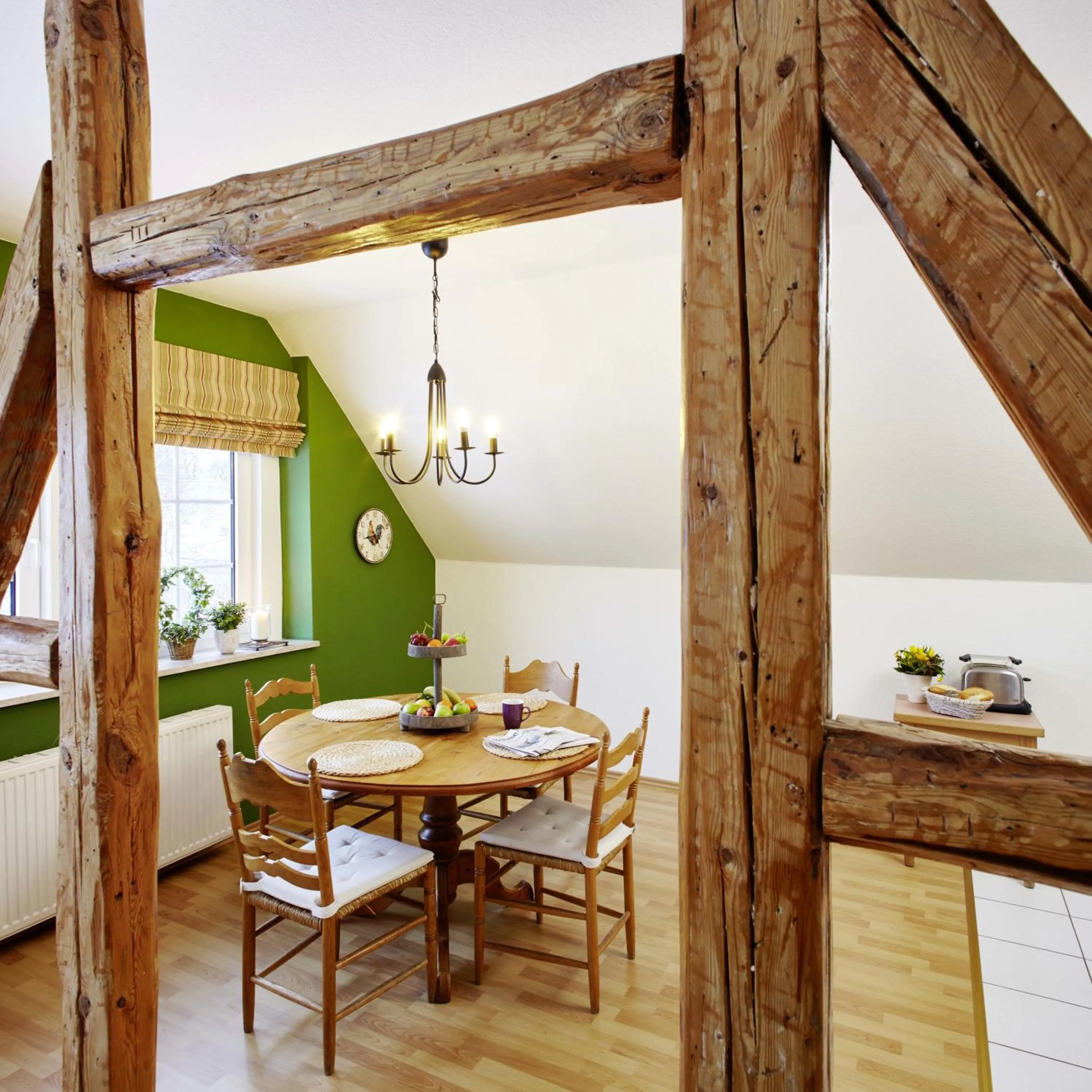 Kitchen or kitchenette in Hotel Hof Tütsberg