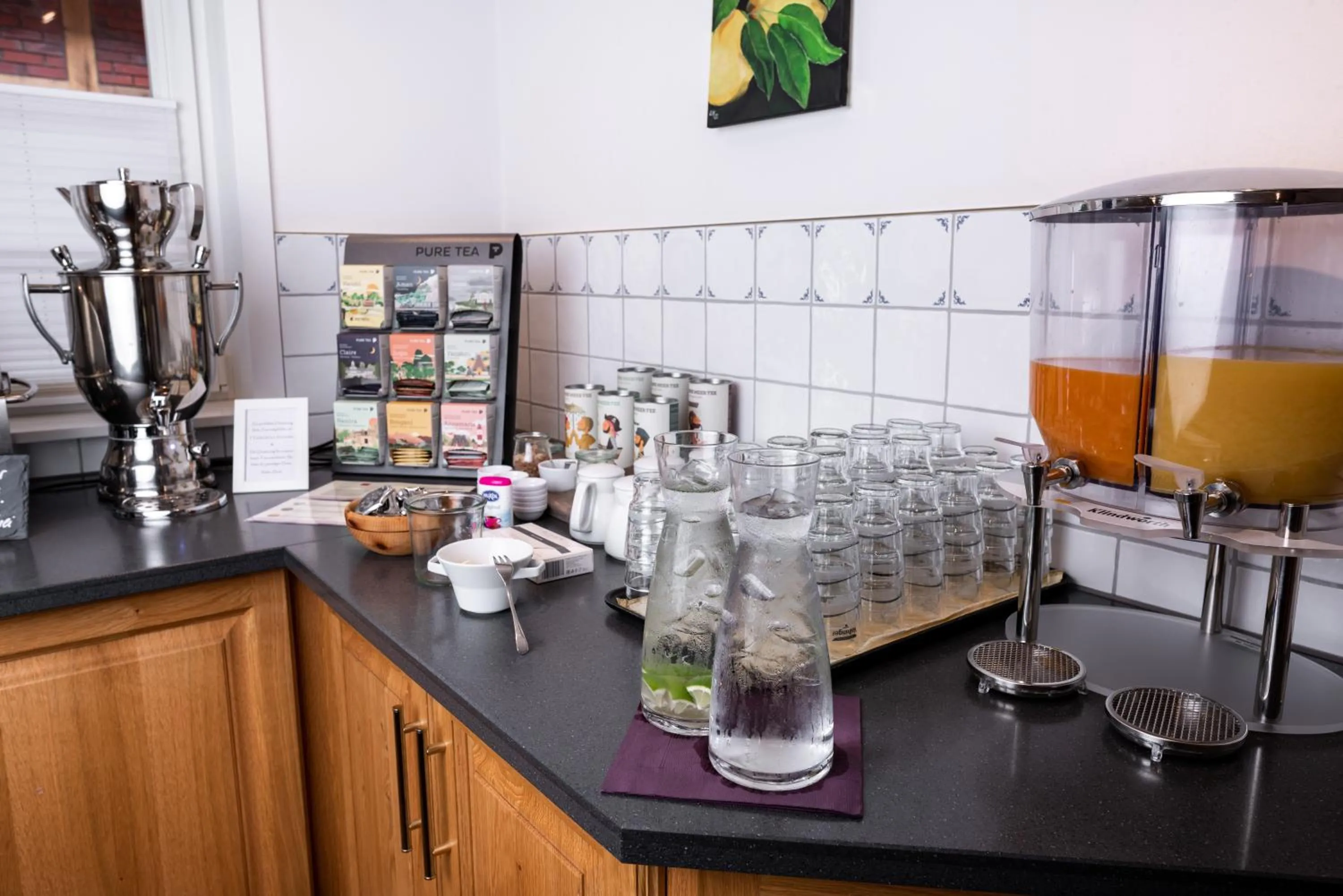 Coffee/tea facilities in Hotel Hof Tütsberg