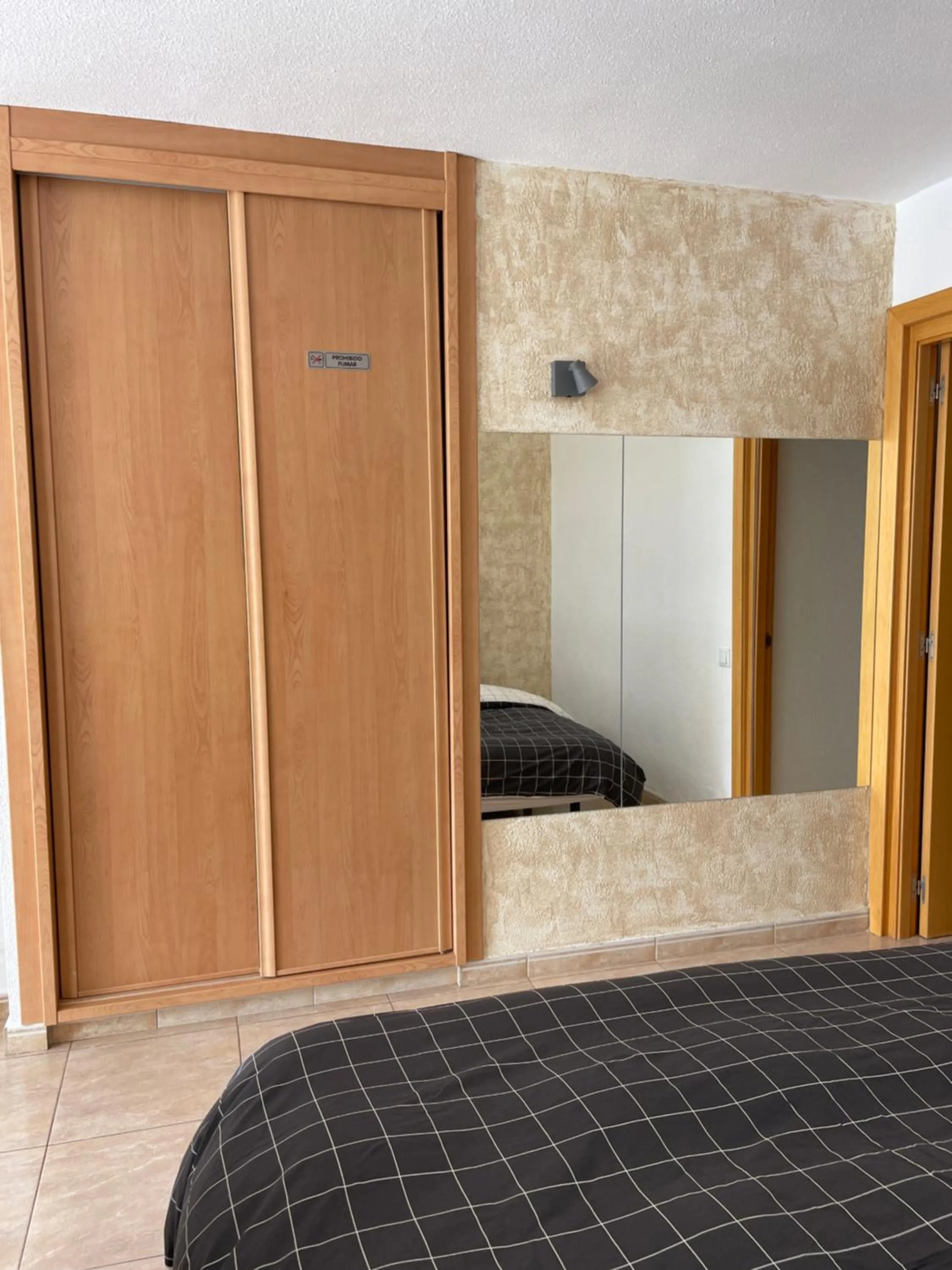 Bedroom, Bed in Apartment Modern 2 Playa del Ingles