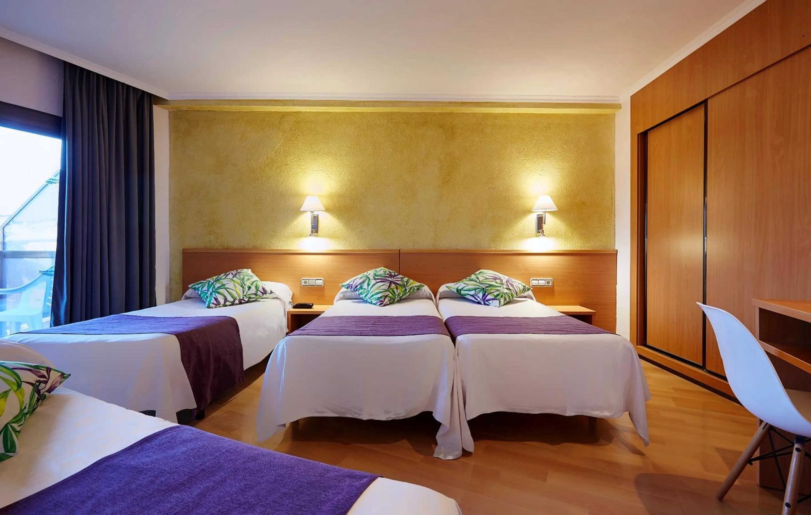 Bedroom, Bed in Hotel Samba