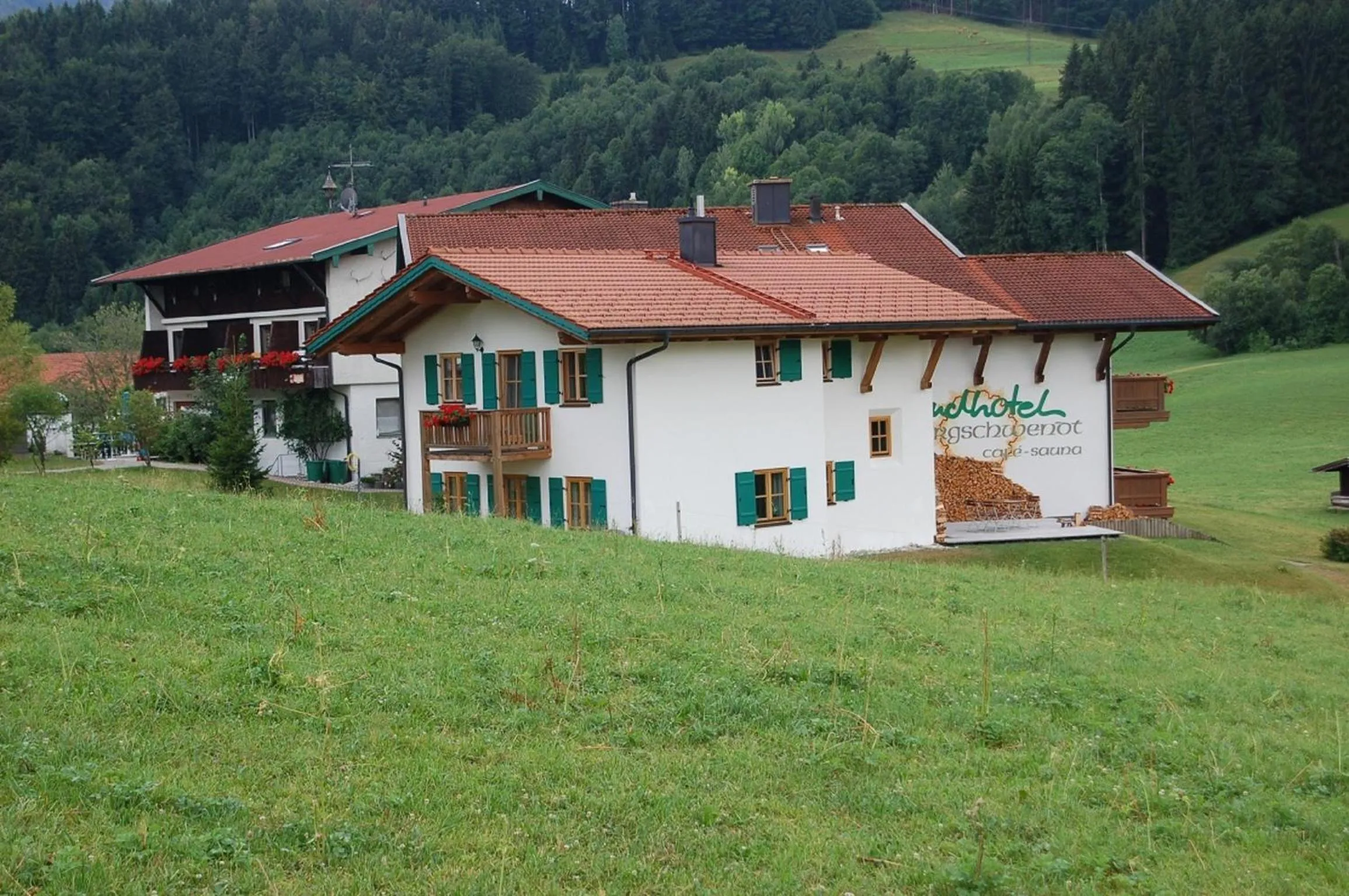 Facade/entrance in Landhotel Maiergschwendt inkl Chiemgaukarte