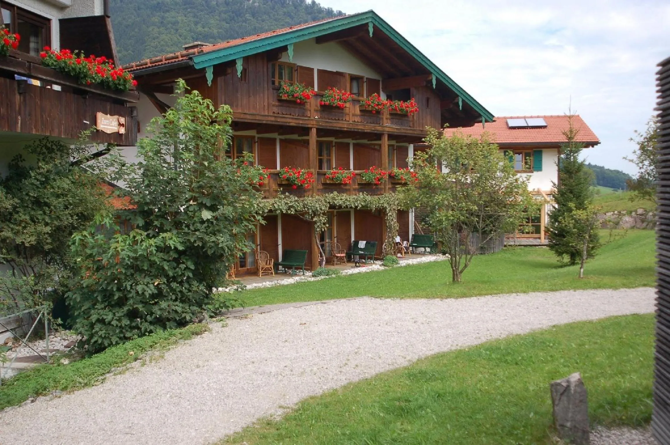 Facade/entrance in Landhotel Maiergschwendt inkl Chiemgaukarte
