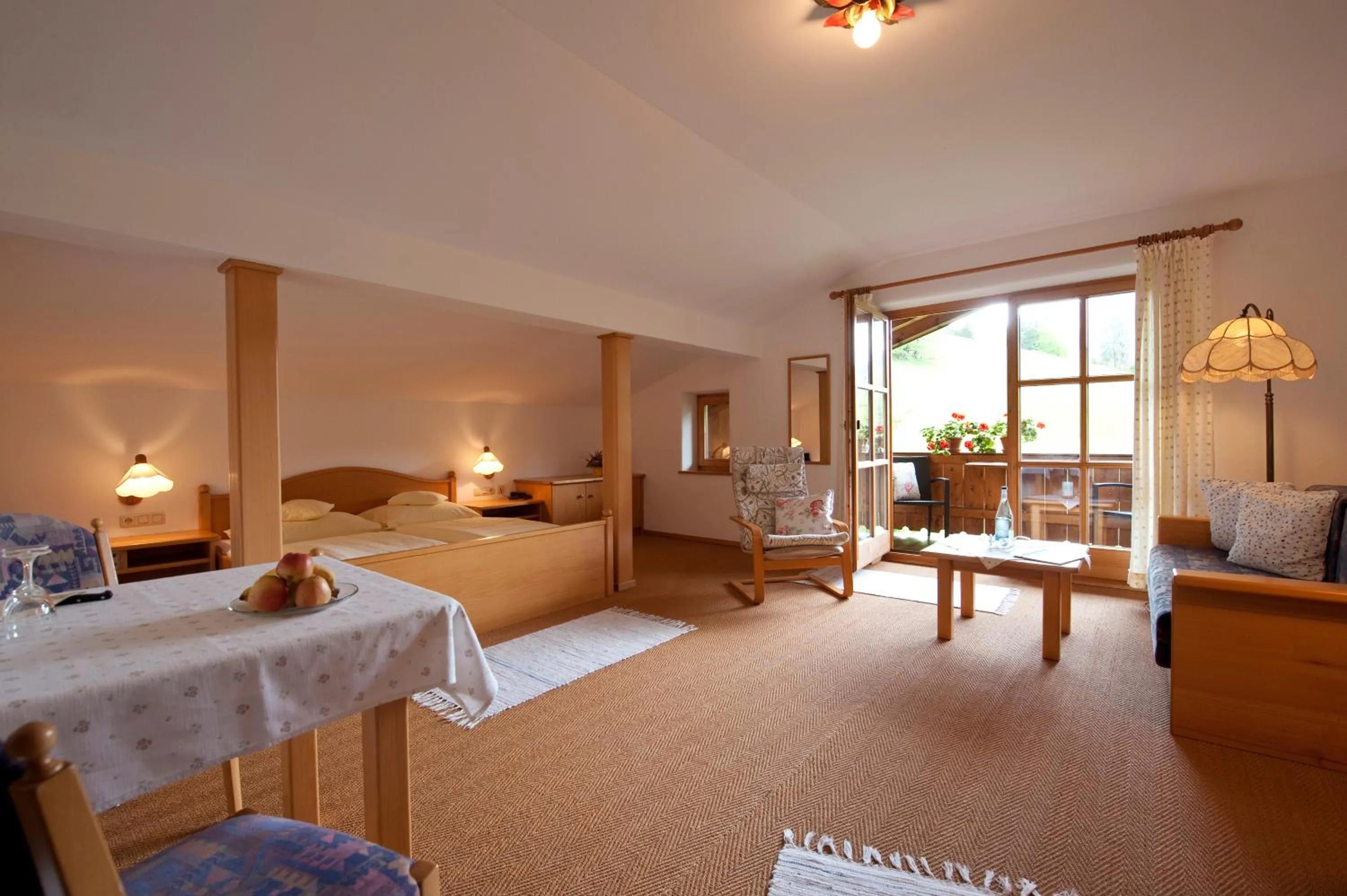 Photo of the whole room, Bed in Landhotel Maiergschwendt inkl Chiemgaukarte