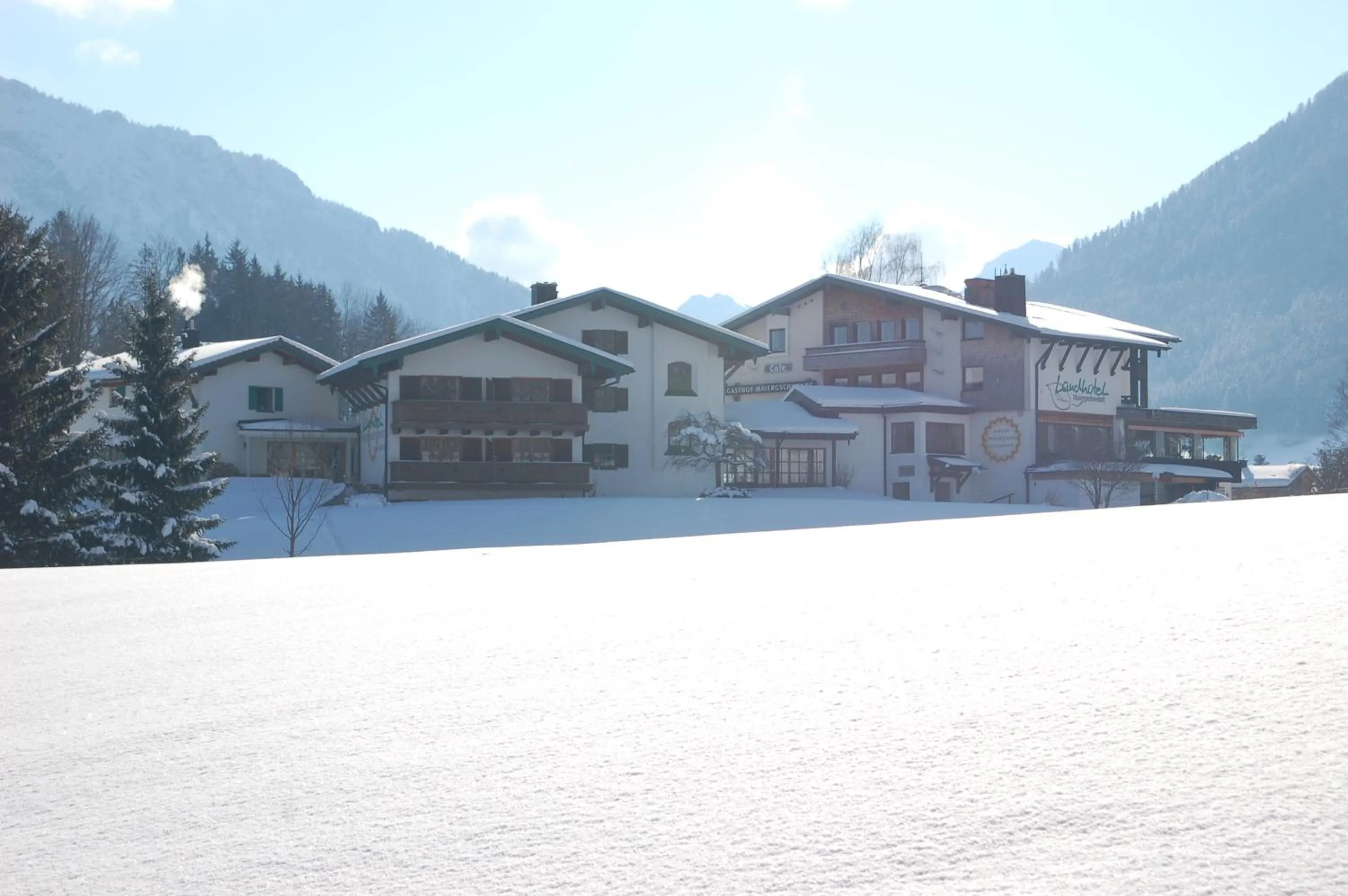 Facade/entrance in Landhotel Maiergschwendt inkl Chiemgaukarte