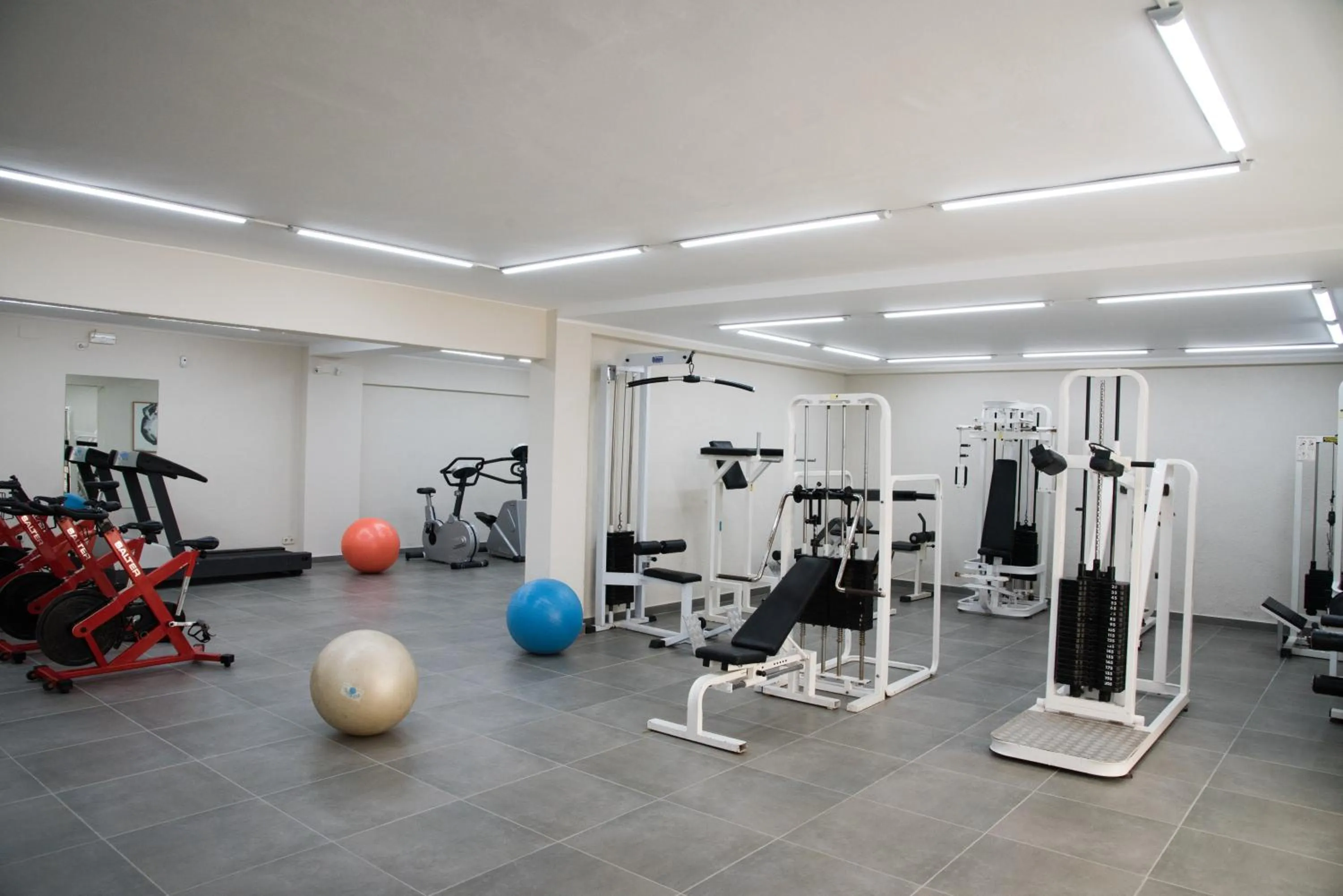 Fitness centre/facilities in Hotel San Carlos