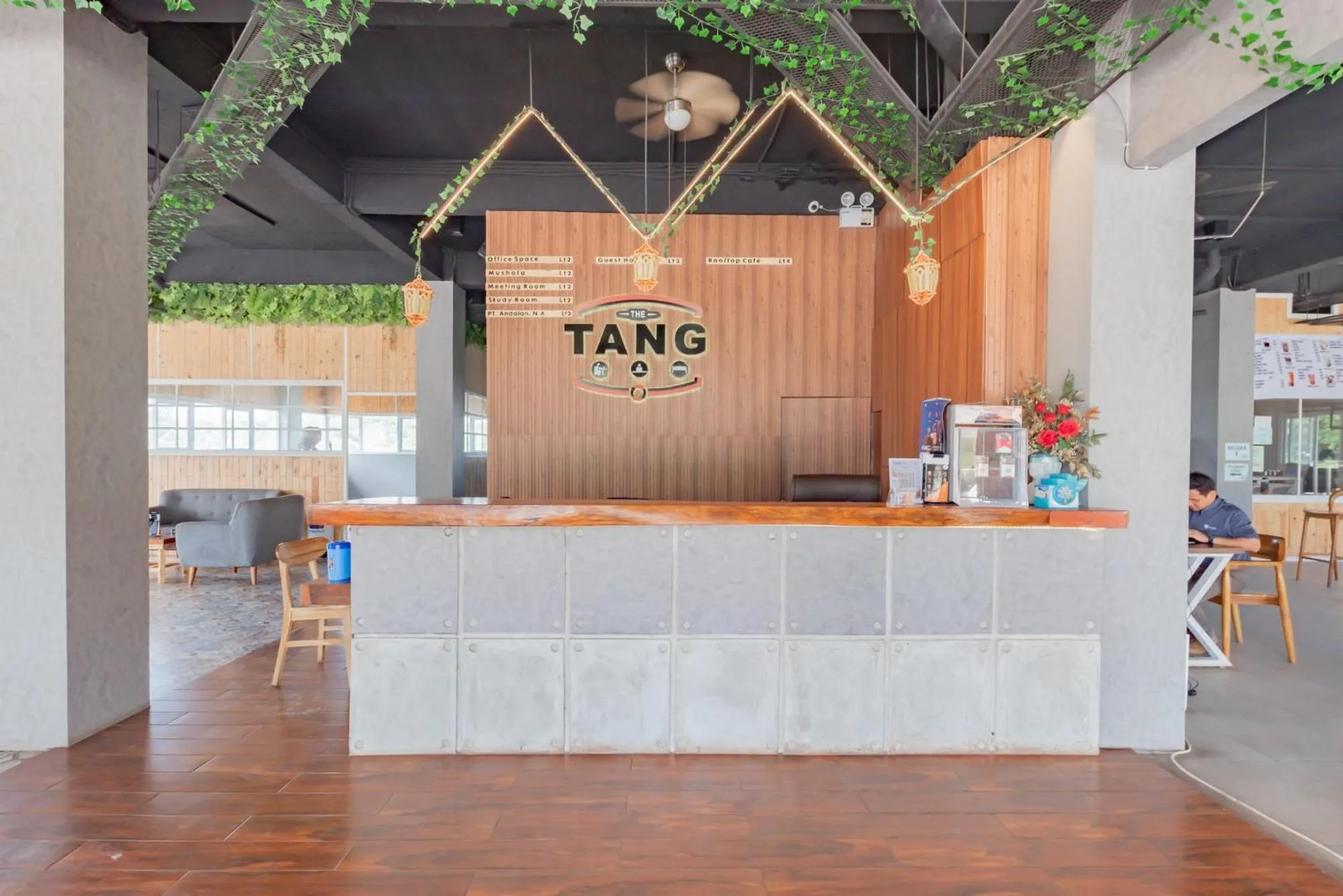 Property logo or sign in Urbanview Hotel The Tang Balikpapan by RedDoorz