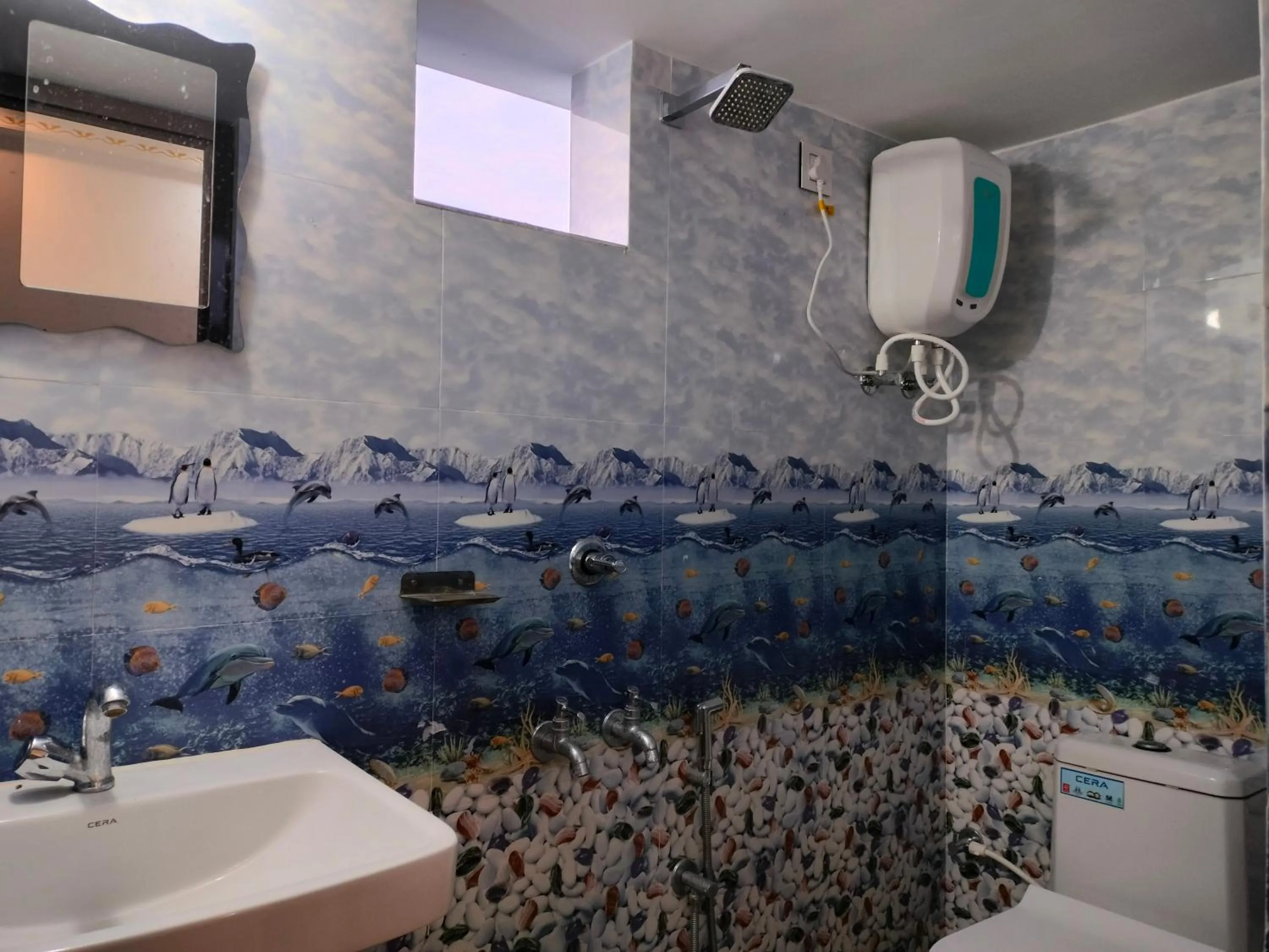 Shower in Sea Wave Beach Resort