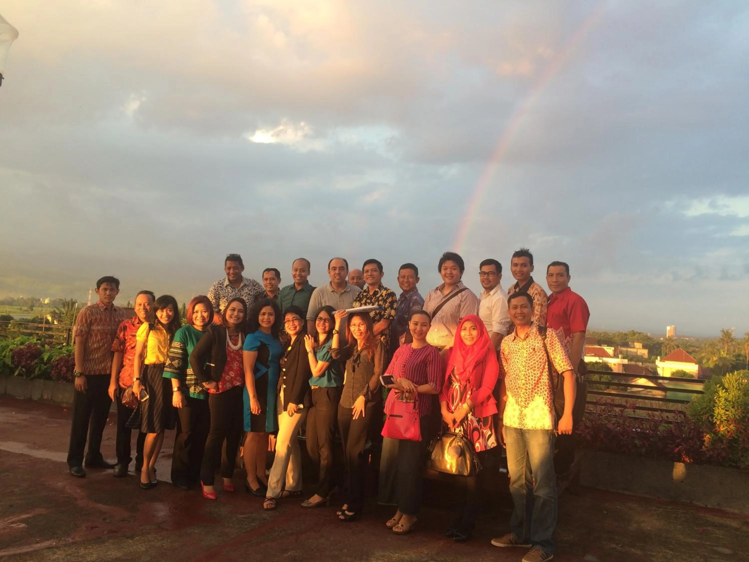 group of guests in Pratama Hotel & Convention Mataram