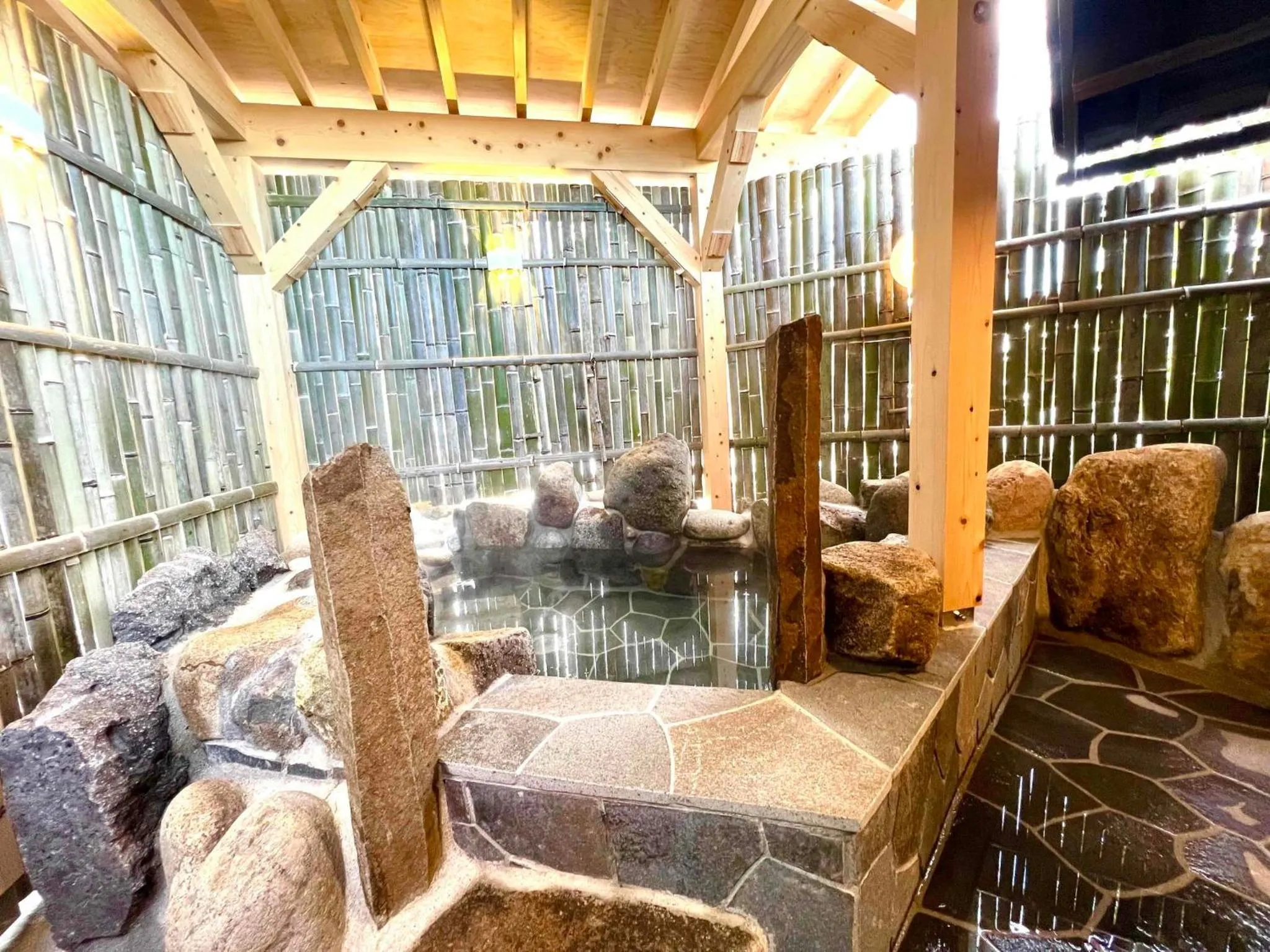 Hot Spring Bath in Iroriyado Hidaya