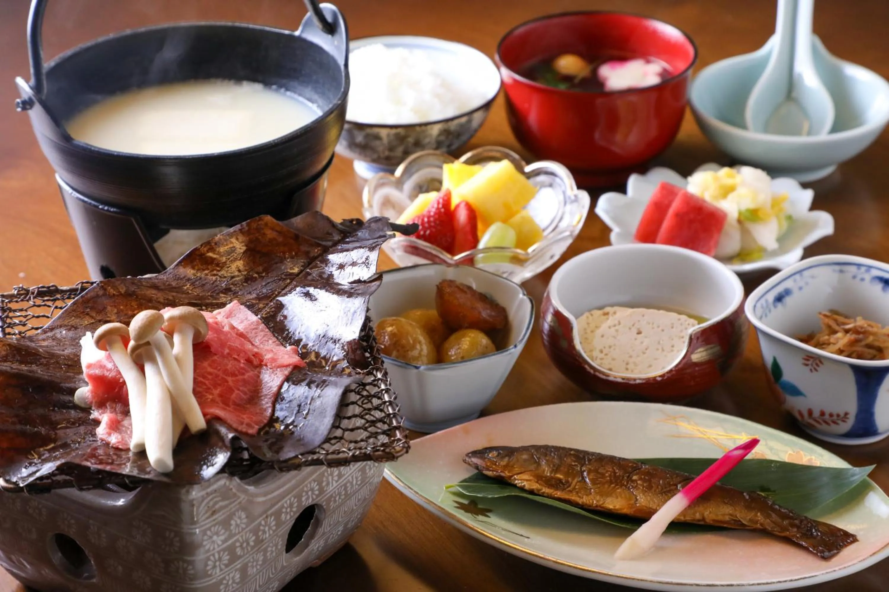 Breakfast in Iroriyado Hidaya