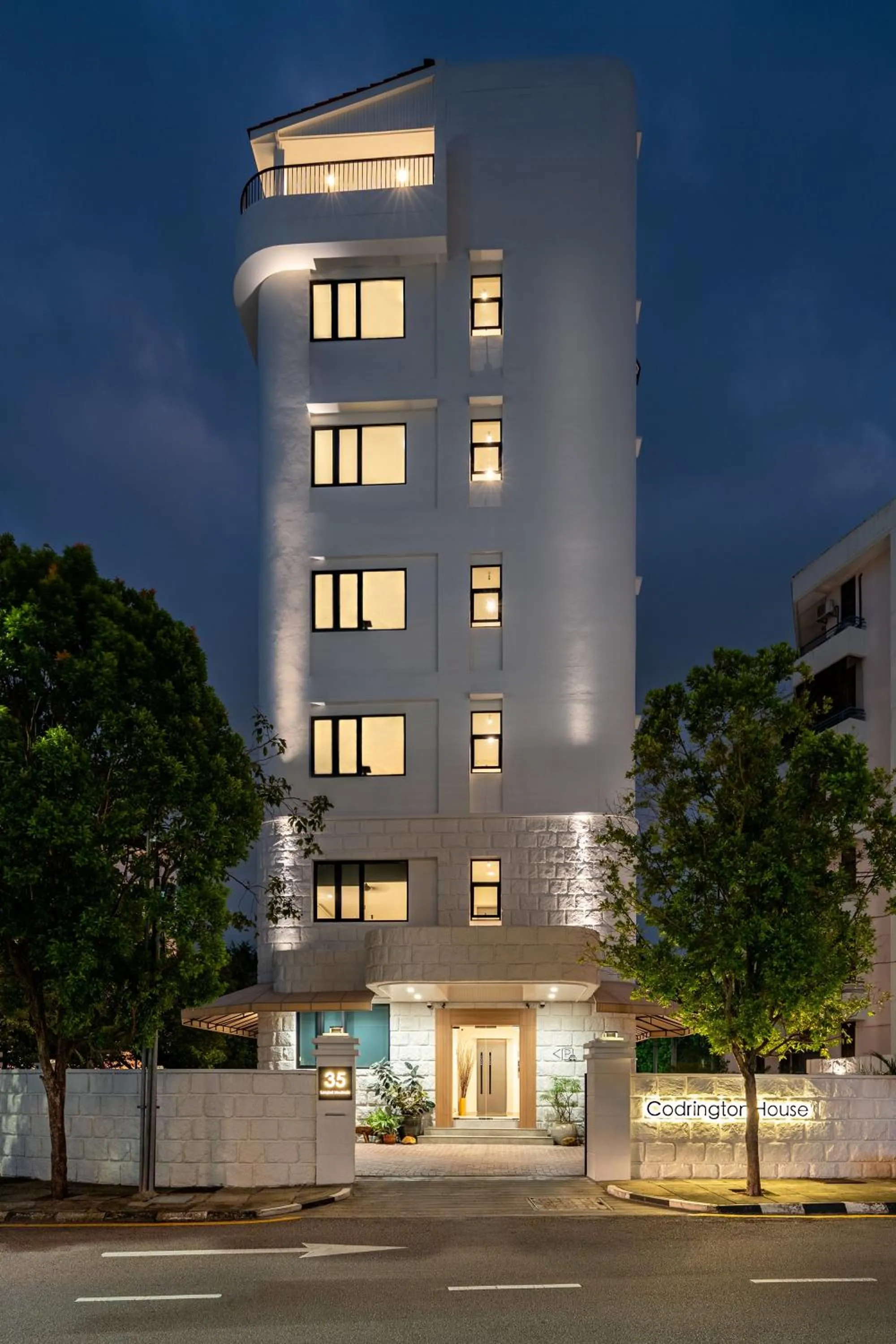 Property building in Codrington House - Boutique Apartments