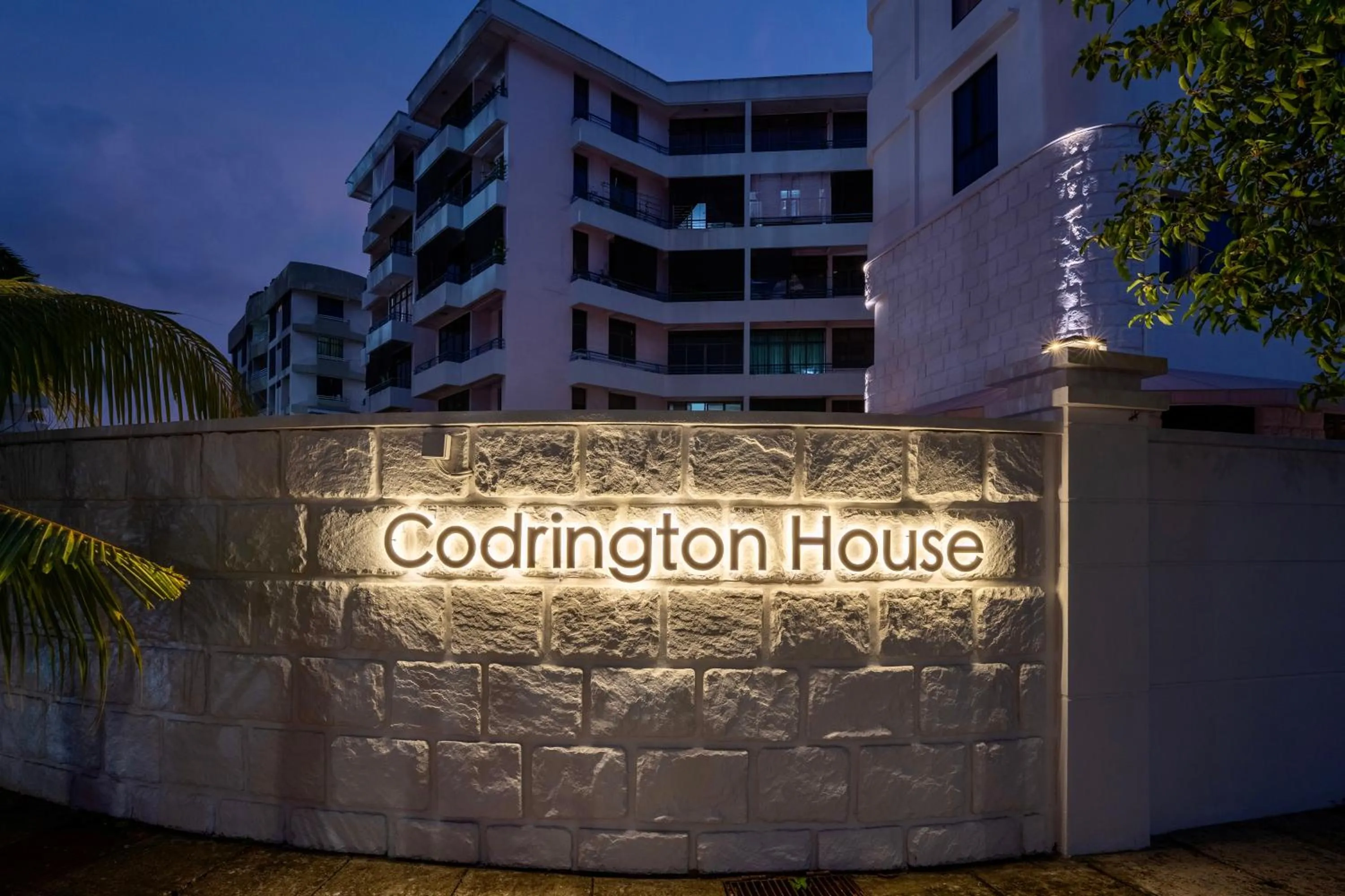 Property logo or sign in Codrington House - Boutique Apartments