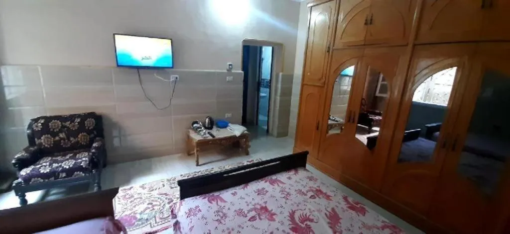 Bedroom in Giza Pyramids Hotel