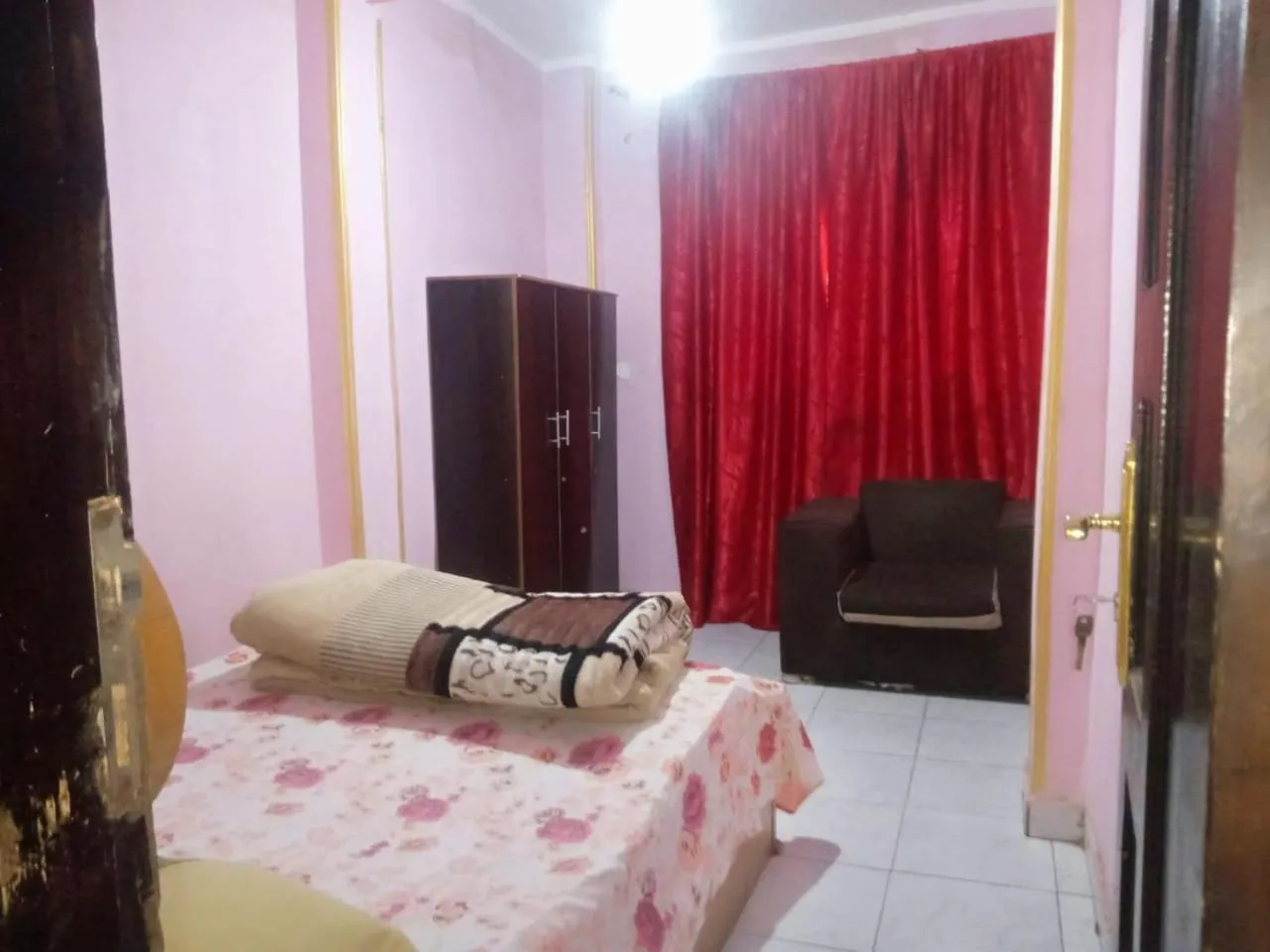 Bedroom in Giza Pyramids Hotel