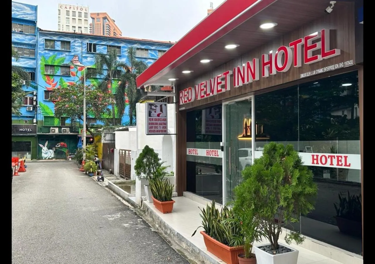 Property building in Red Velvet Inn Bukit Bintang