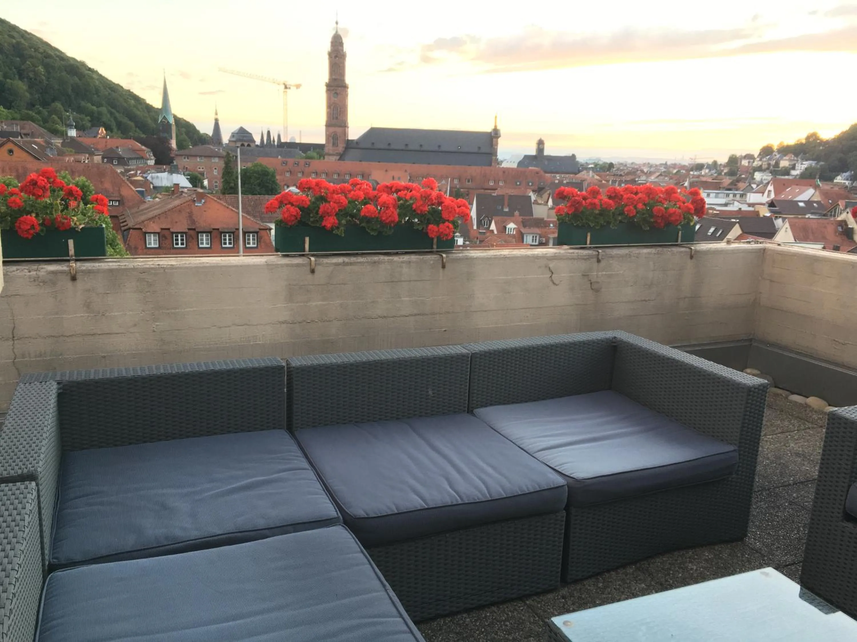 Balcony/Terrace in Hotel am Schloss