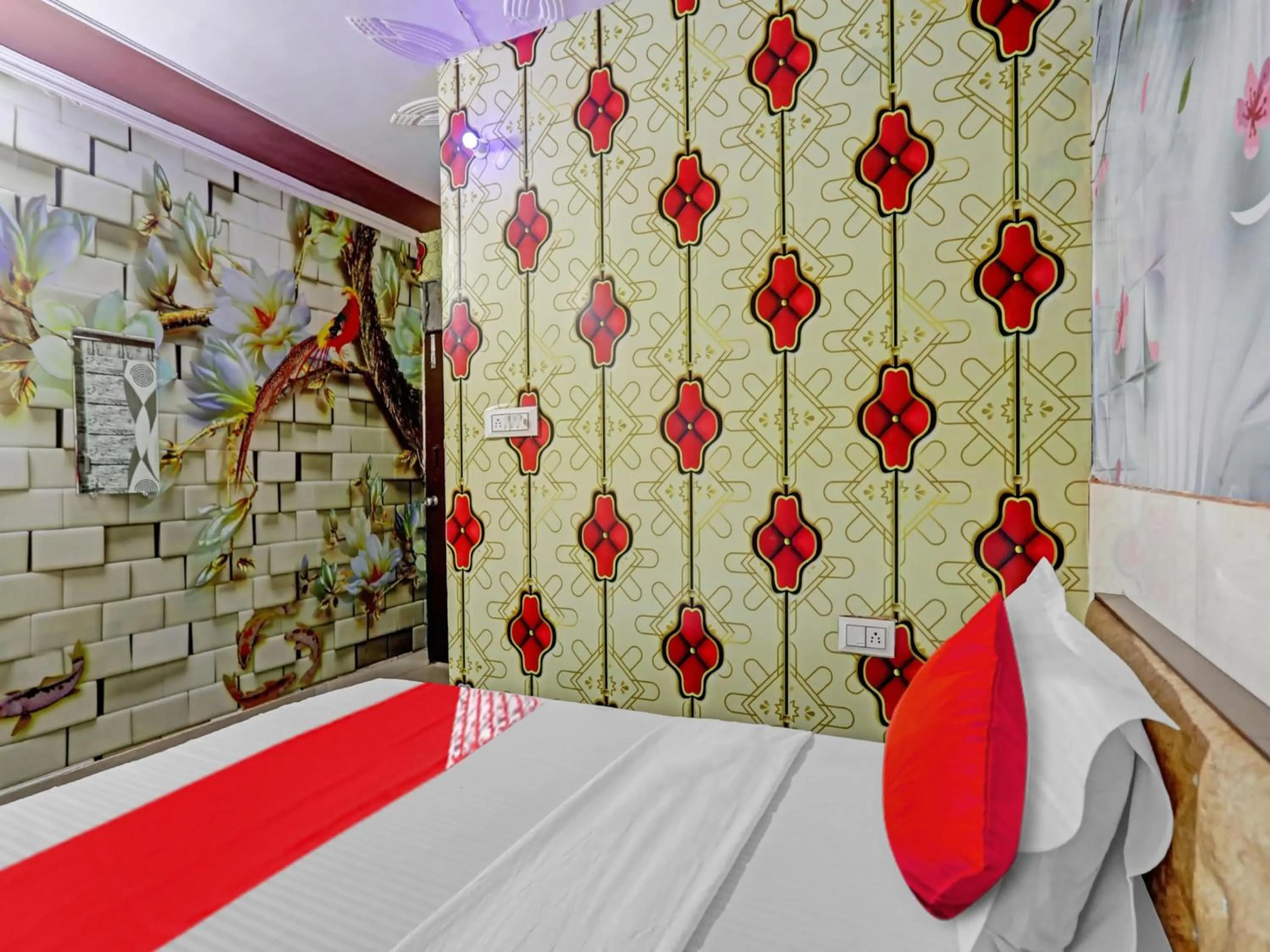 Bedroom, Bed in Hotel O by OYO Golden Residency