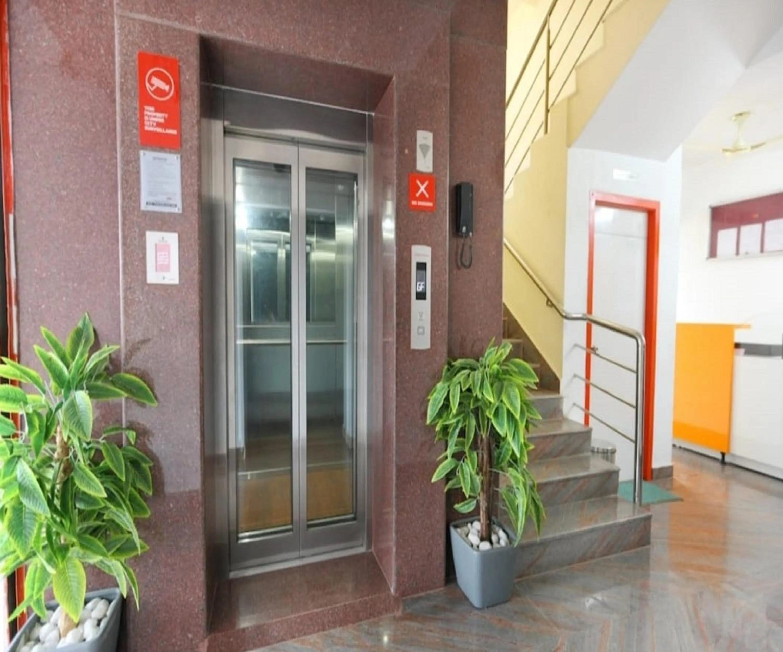 elevator in ITs SOUTH EAST RESIDENCY