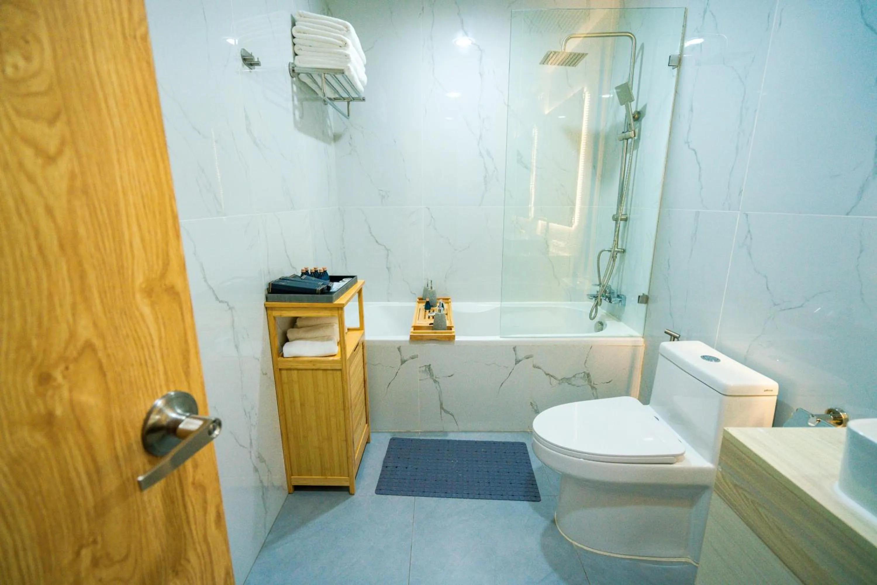 Toilet in S Vangvieng Boutique Hotel