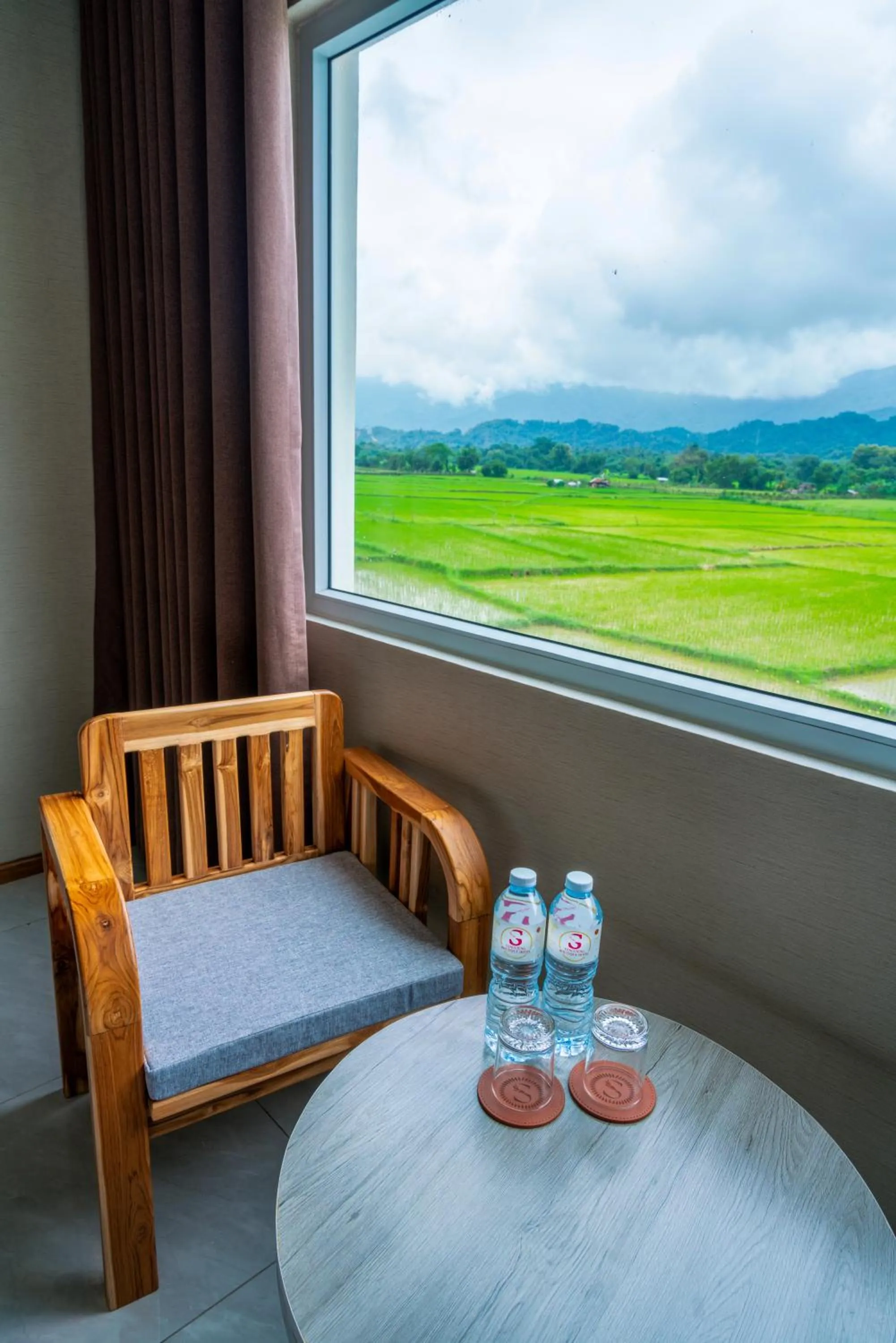 Living room in S Vangvieng Boutique Hotel