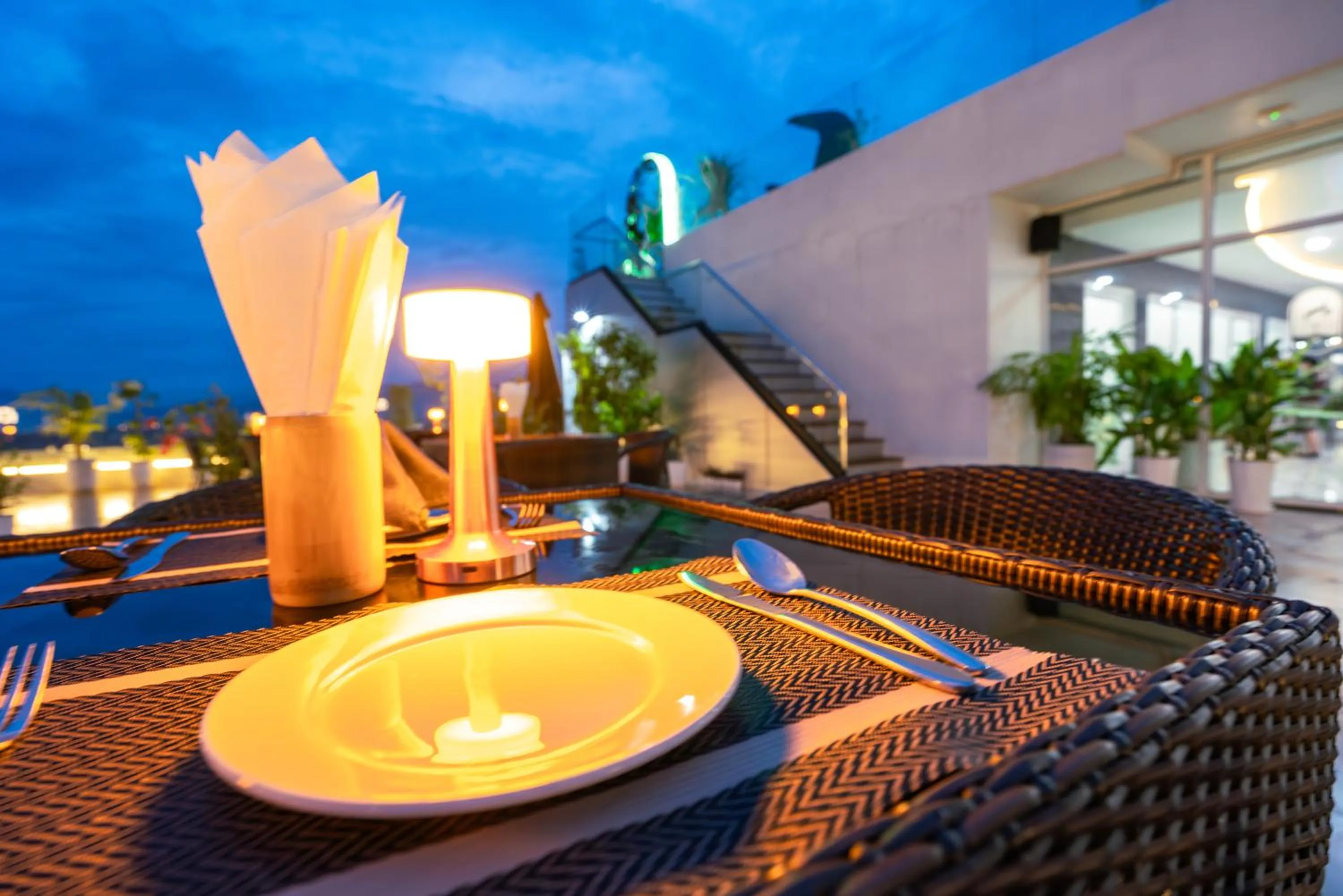 Restaurant/places to eat in S Vangvieng Boutique Hotel