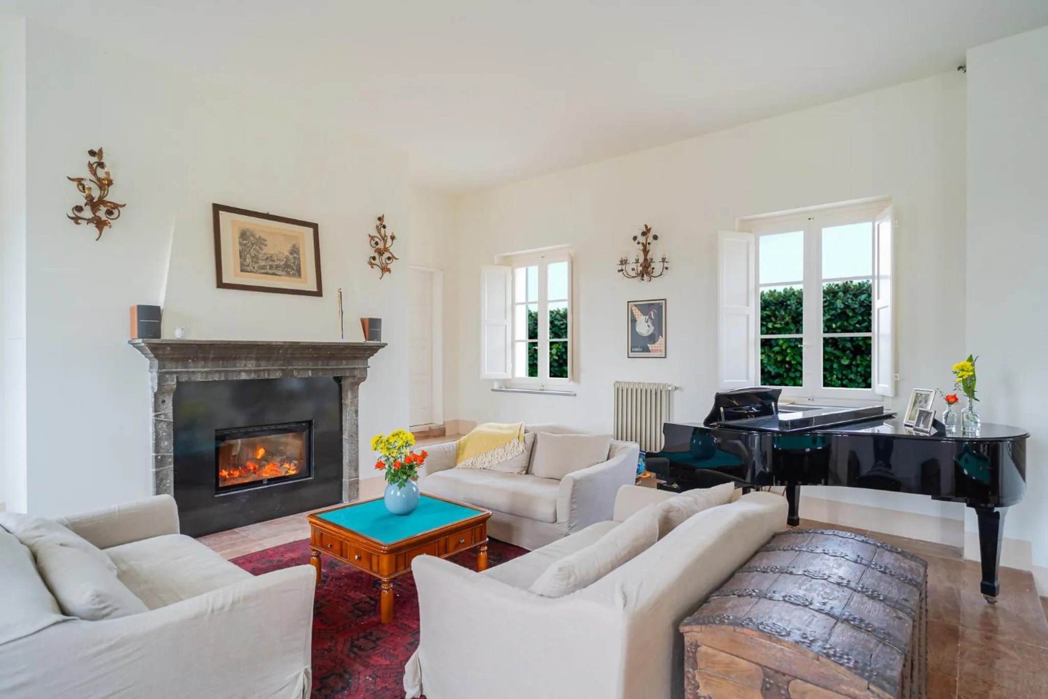 Living room in Tenuta di Tramonte Boutique Hotel