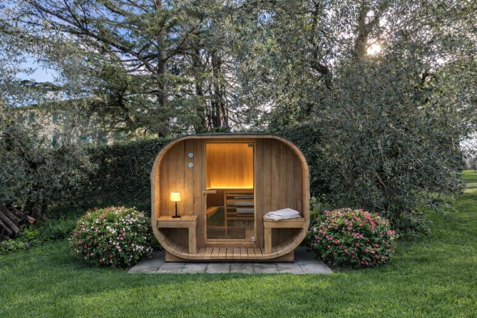 Sauna in Tenuta di Tramonte Boutique Hotel