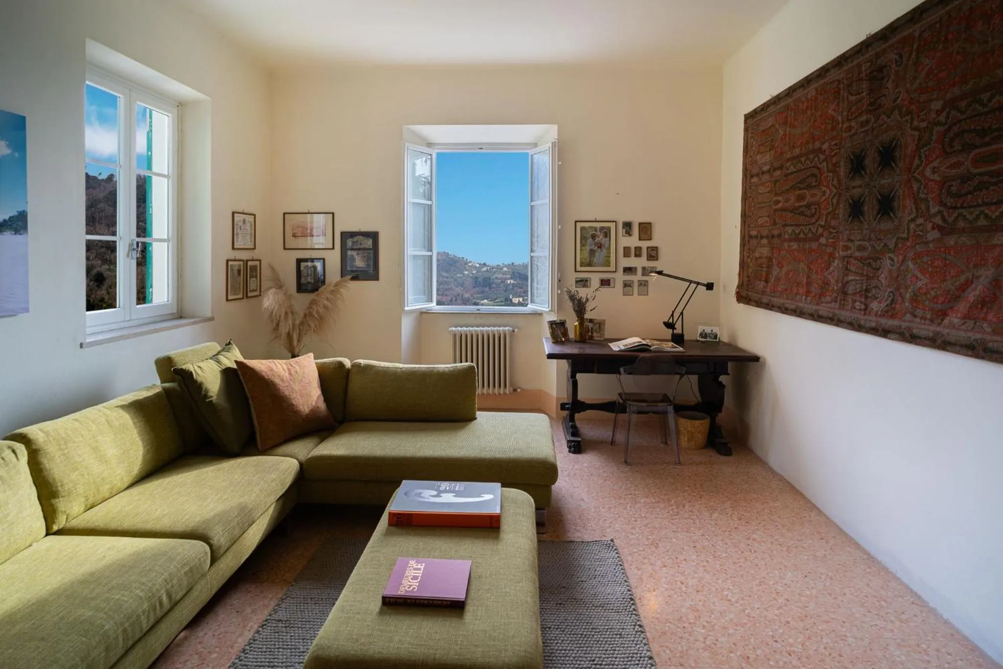 Seating area in Tenuta di Tramonte Boutique Hotel