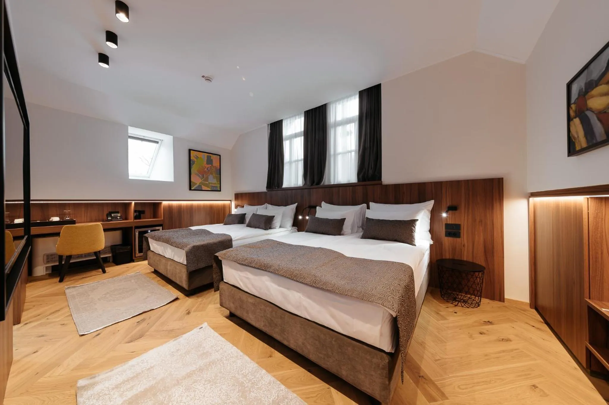 Bed in Hotel Švicarija - Terme Dobrna