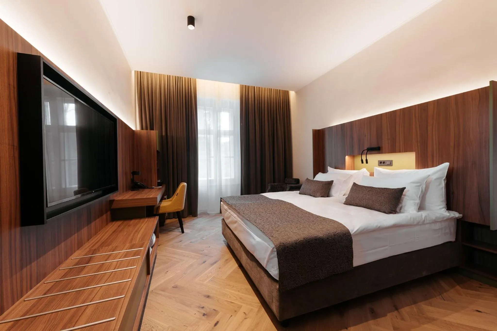 Bed in Hotel Švicarija - Terme Dobrna