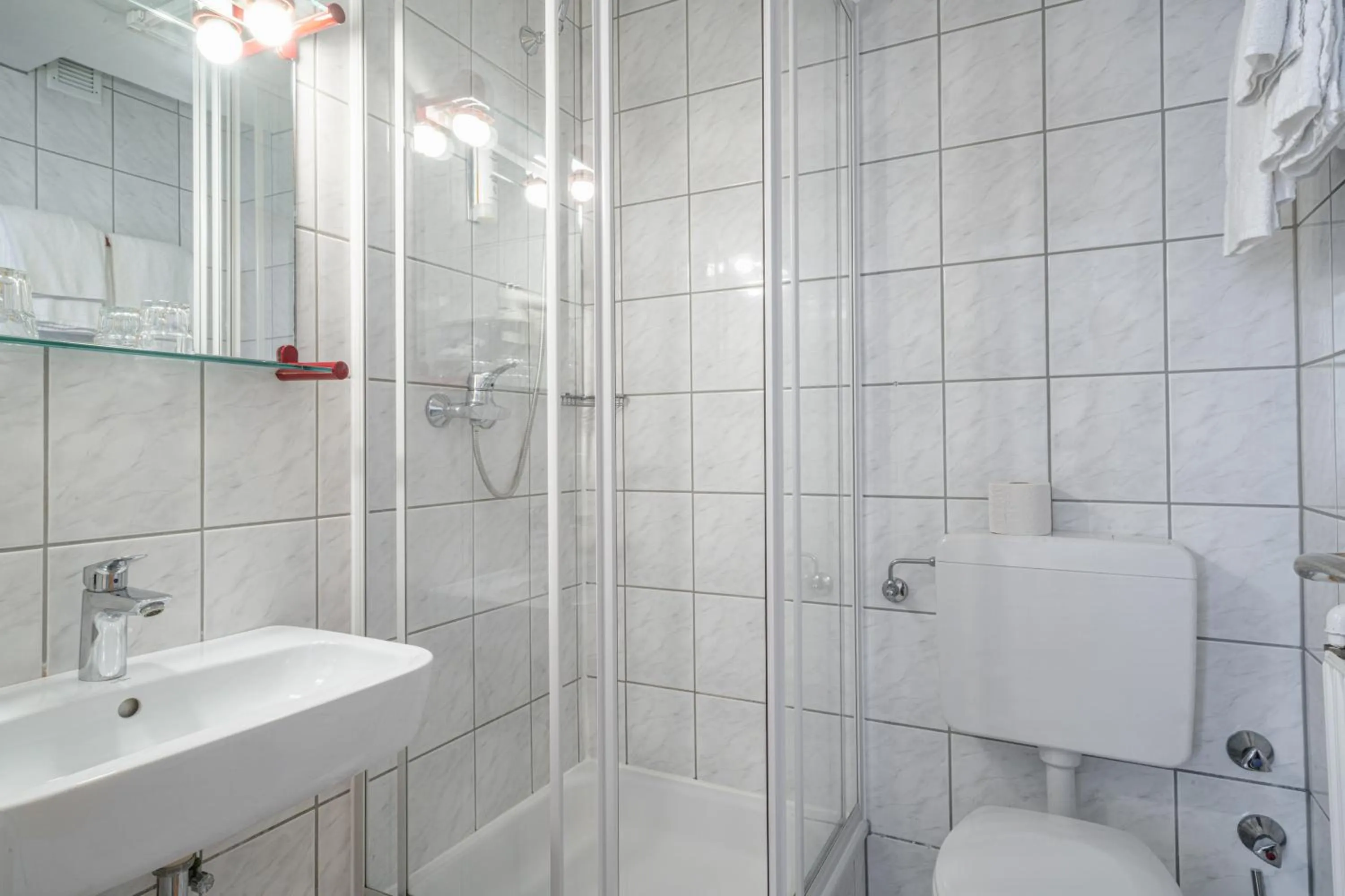 Bathroom in Hotel Schottenhof