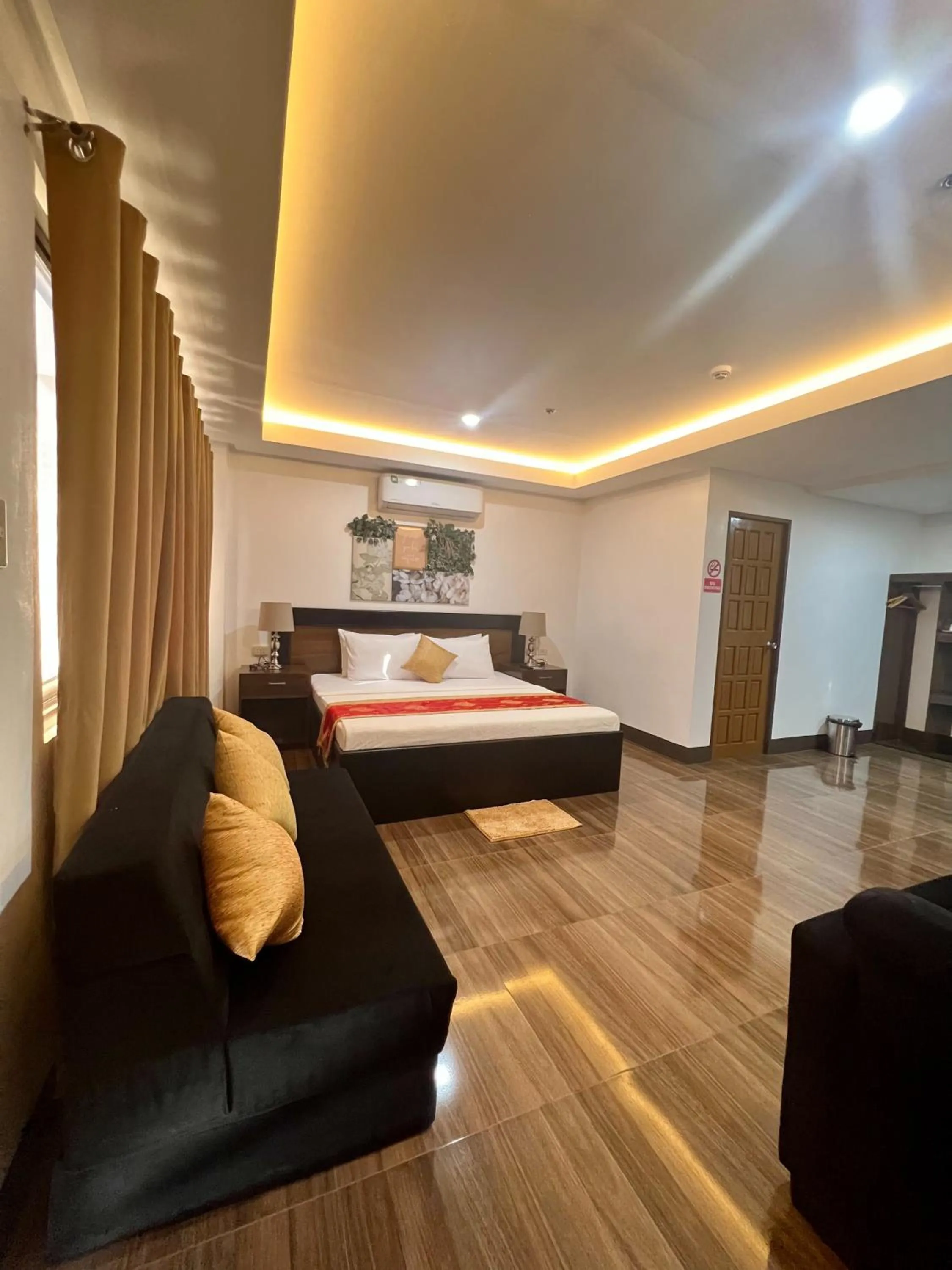 Bed in Island Wanderers Inn