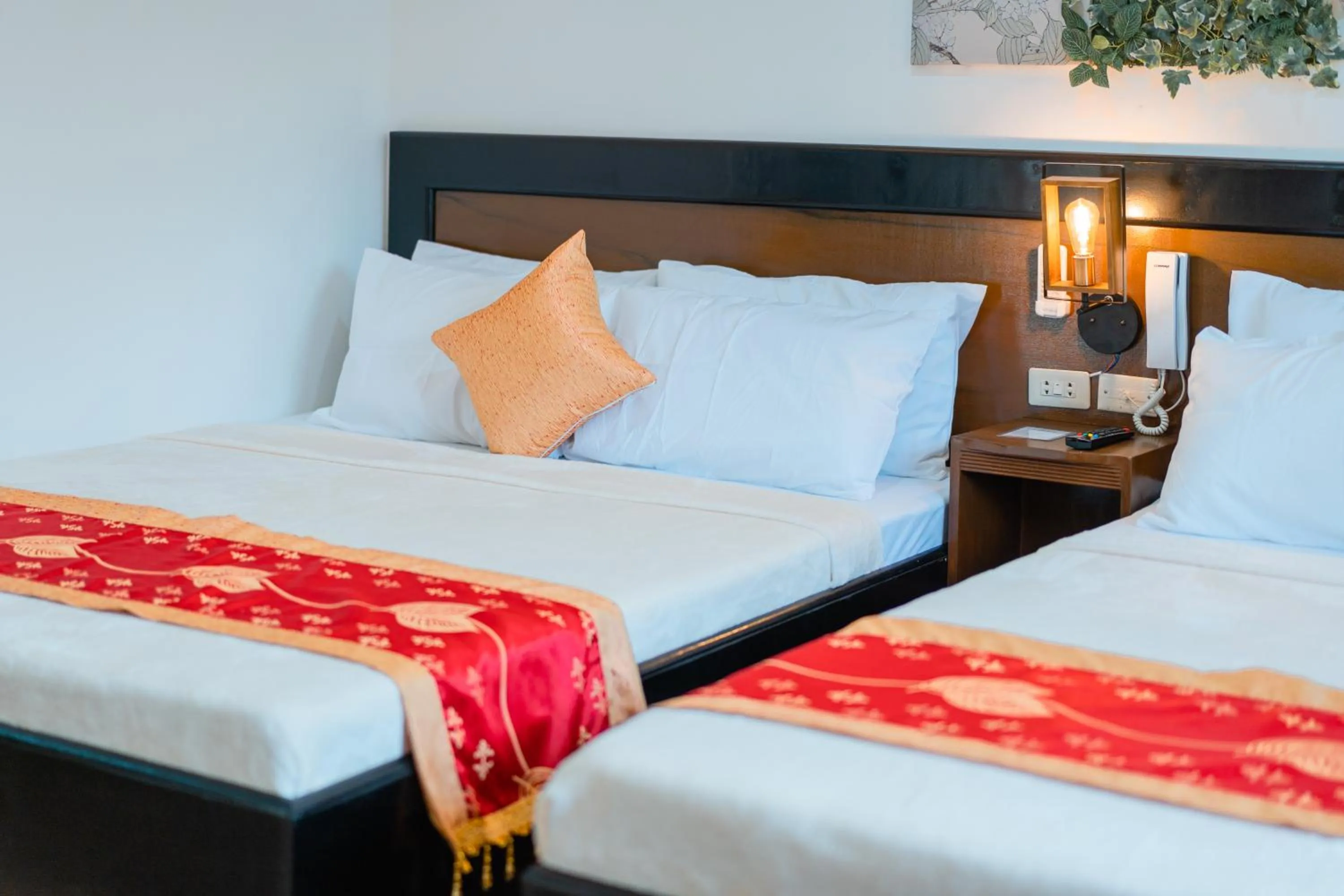 Bed in Island Wanderers Inn