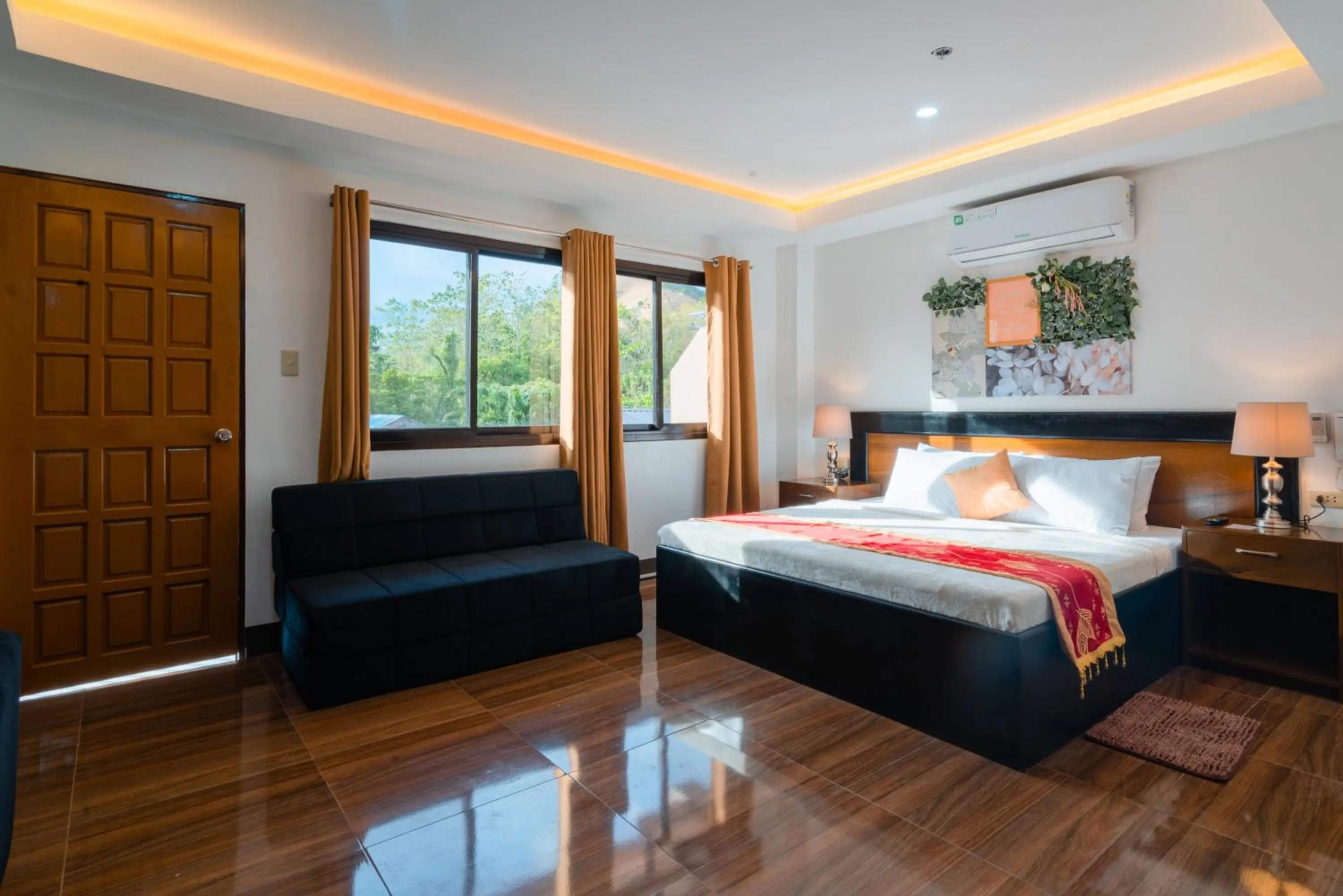 Bed in Island Wanderers Inn