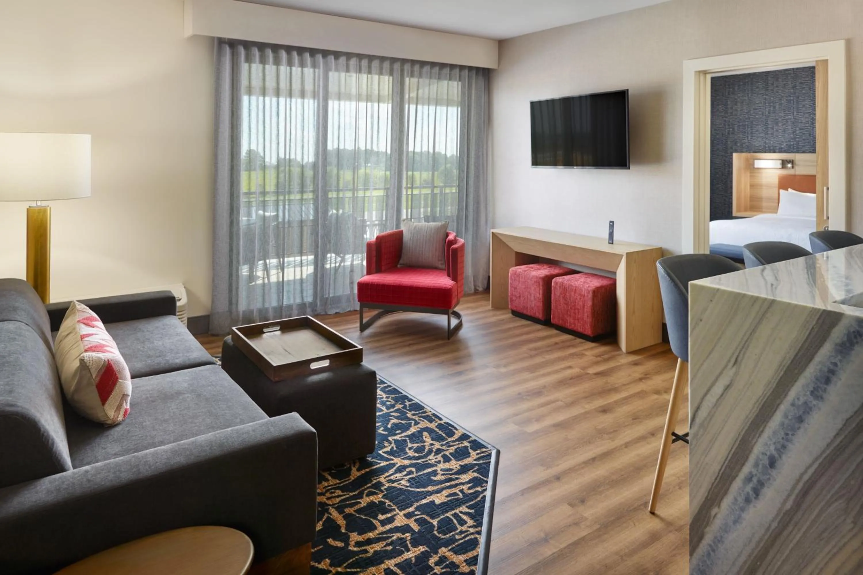 Bedroom in SpringHill Suites by Marriott Franklin Mint